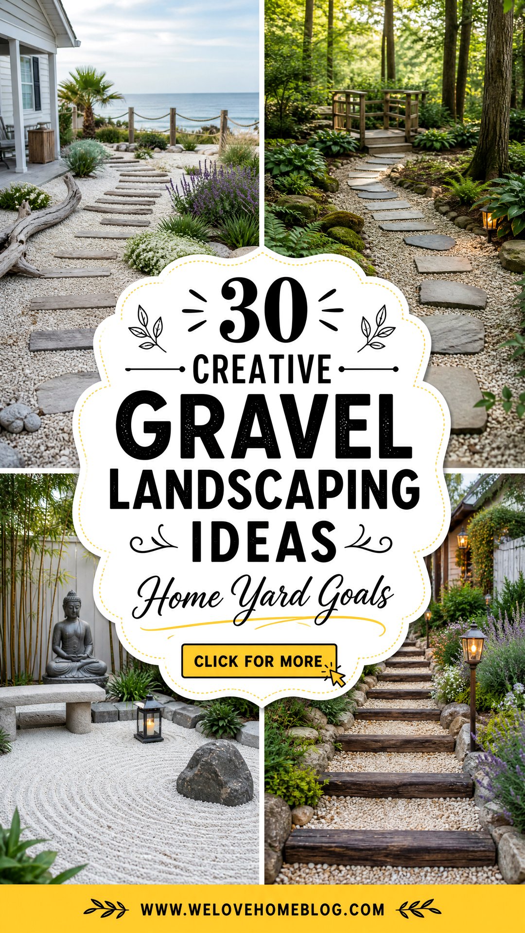 30 Creative Gravel Landscaping Ideas for Your Home - 30 Creative Gravel Landscaping Ideas for Your Home
