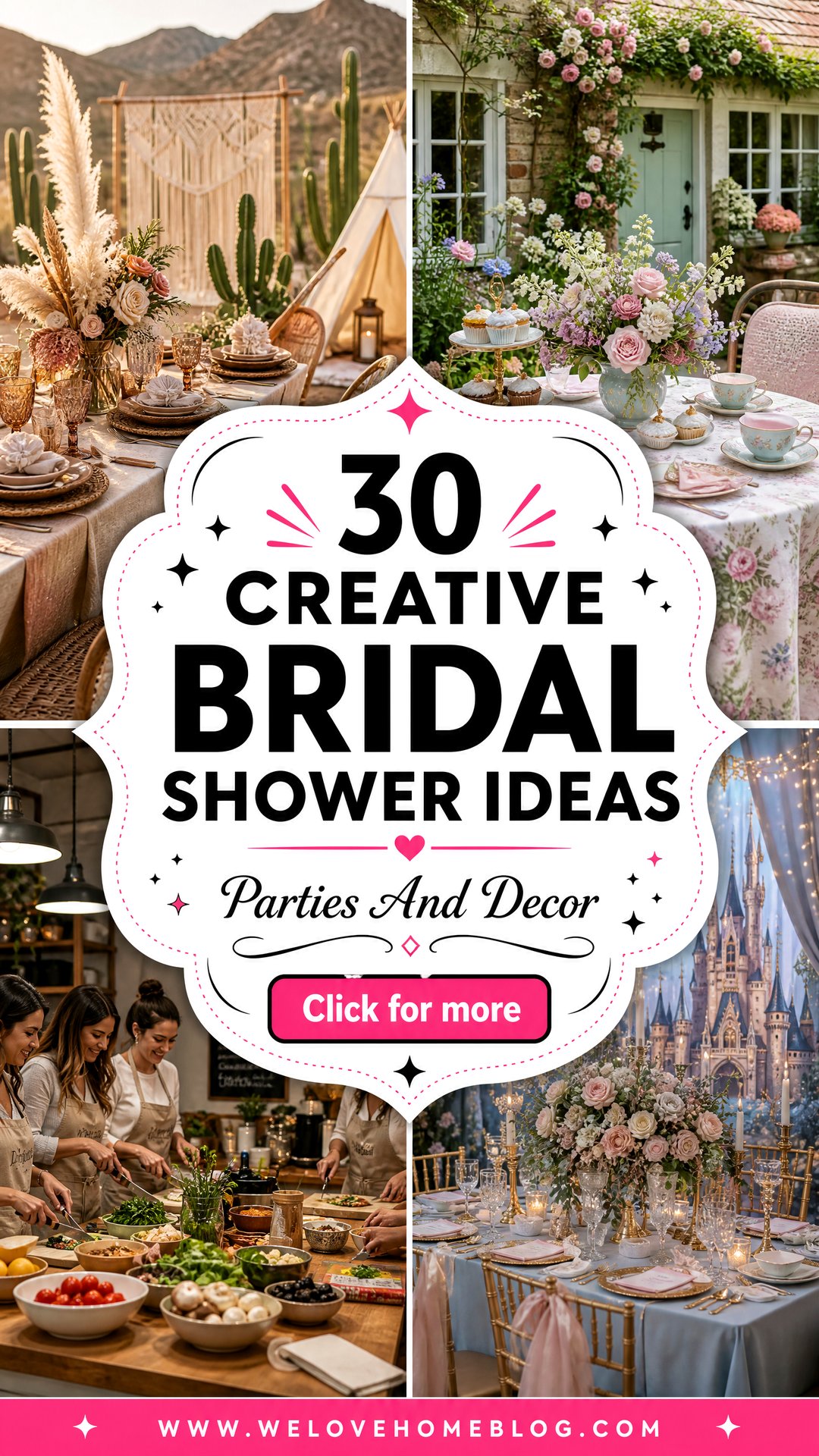 30 Creative Ideas for Bridal Shower Parties and Decor - 30 Creative Ideas for Bridal Shower Parties and Decor