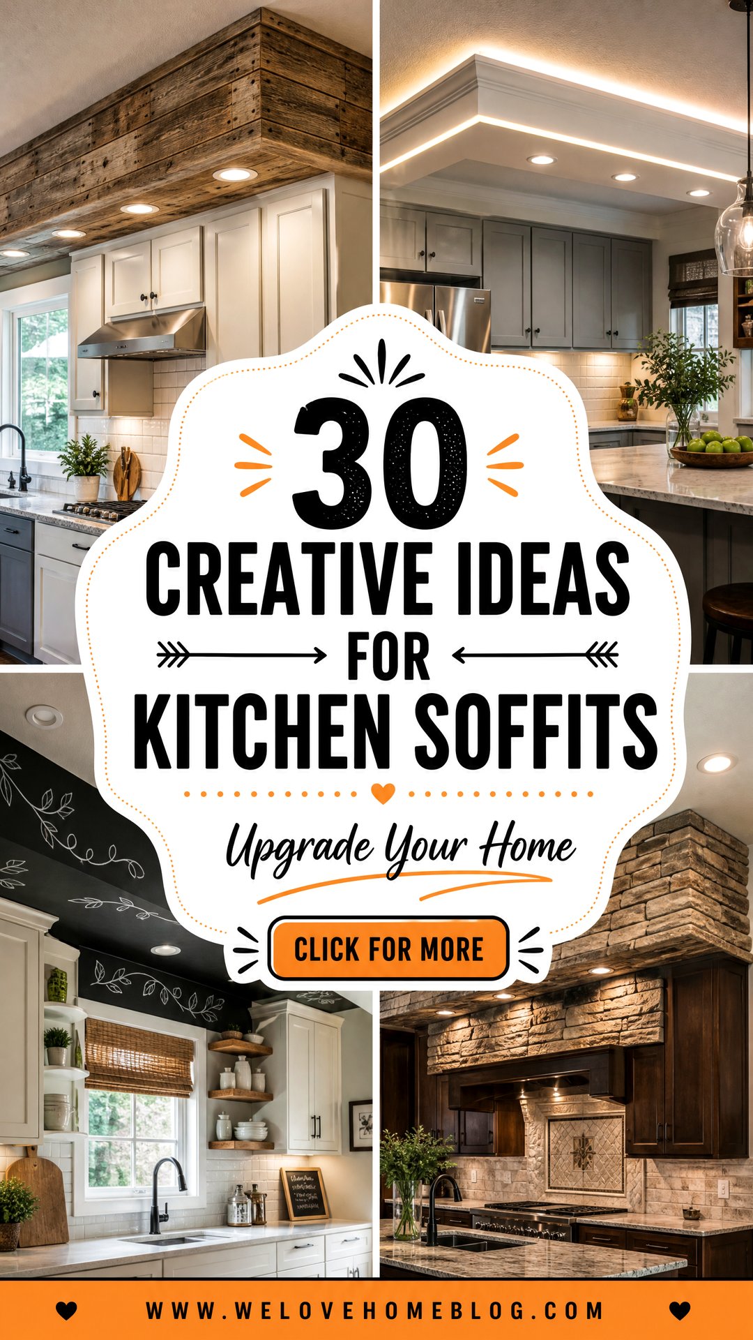 30 Creative Ideas for Kitchen Soffits to Upgrade Your Home - 30 Creative Ideas for Kitchen Soffits to Upgrade Your Home