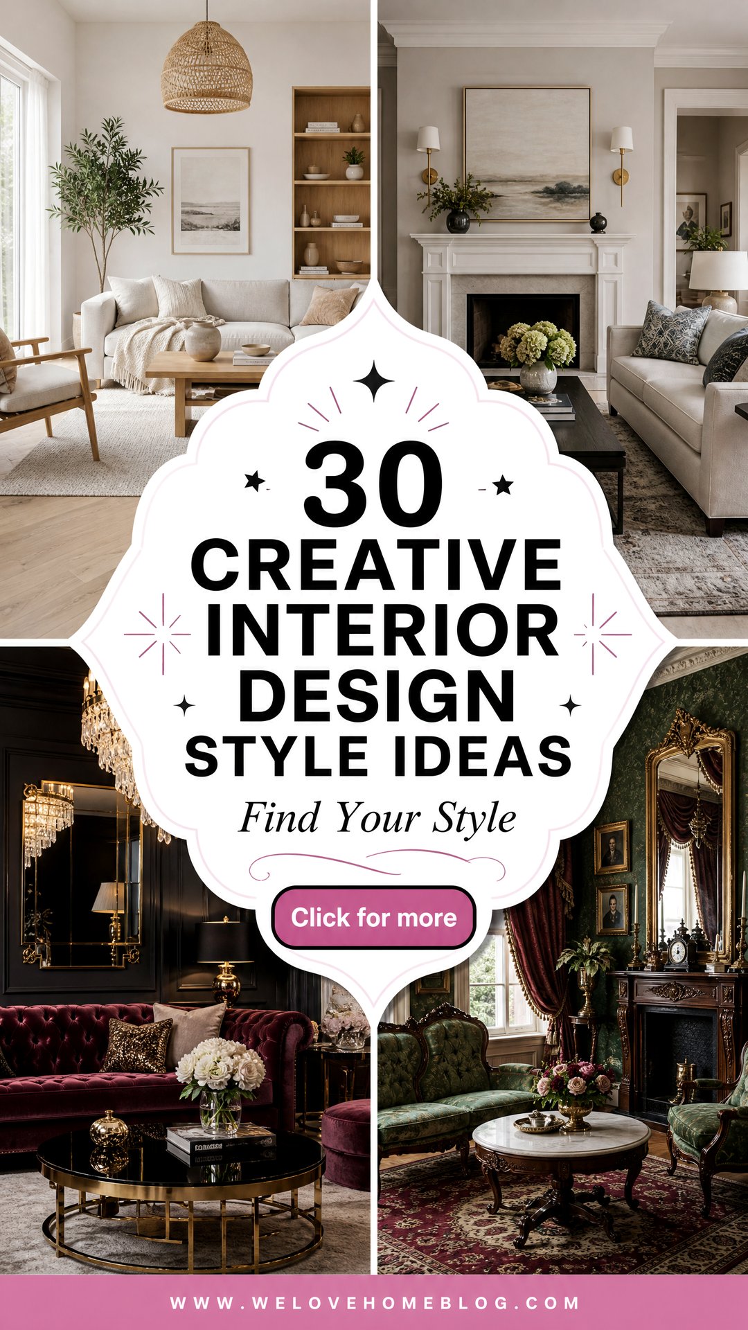 30 Creative Interior Design Style Ideas to Match You - 30 Creative Interior Design Style Ideas to Match You