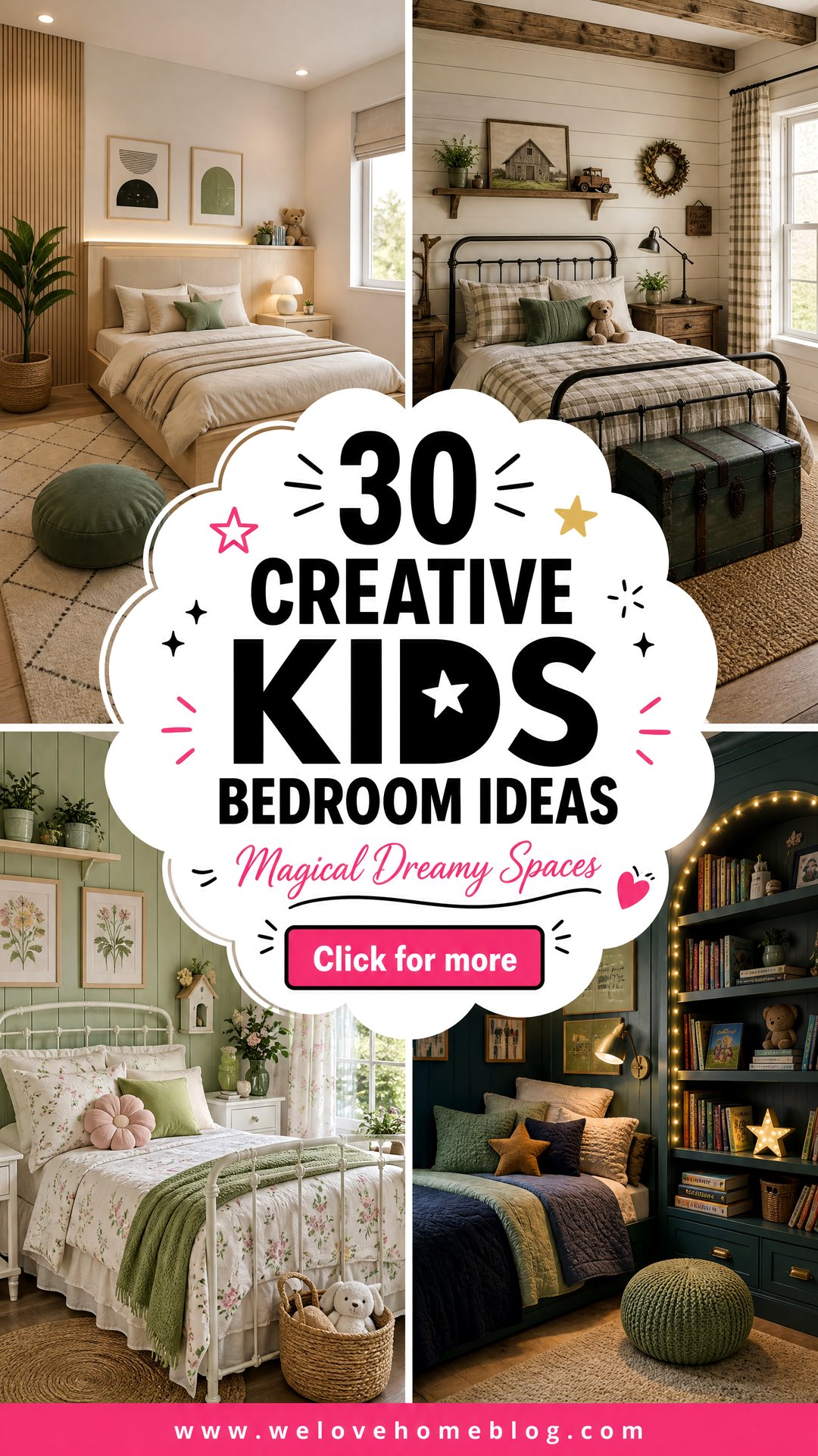 30 Creative Kids Bedroom Ideas for a Magical Space - 30 Creative Kids Bedroom Ideas for a Magical Space