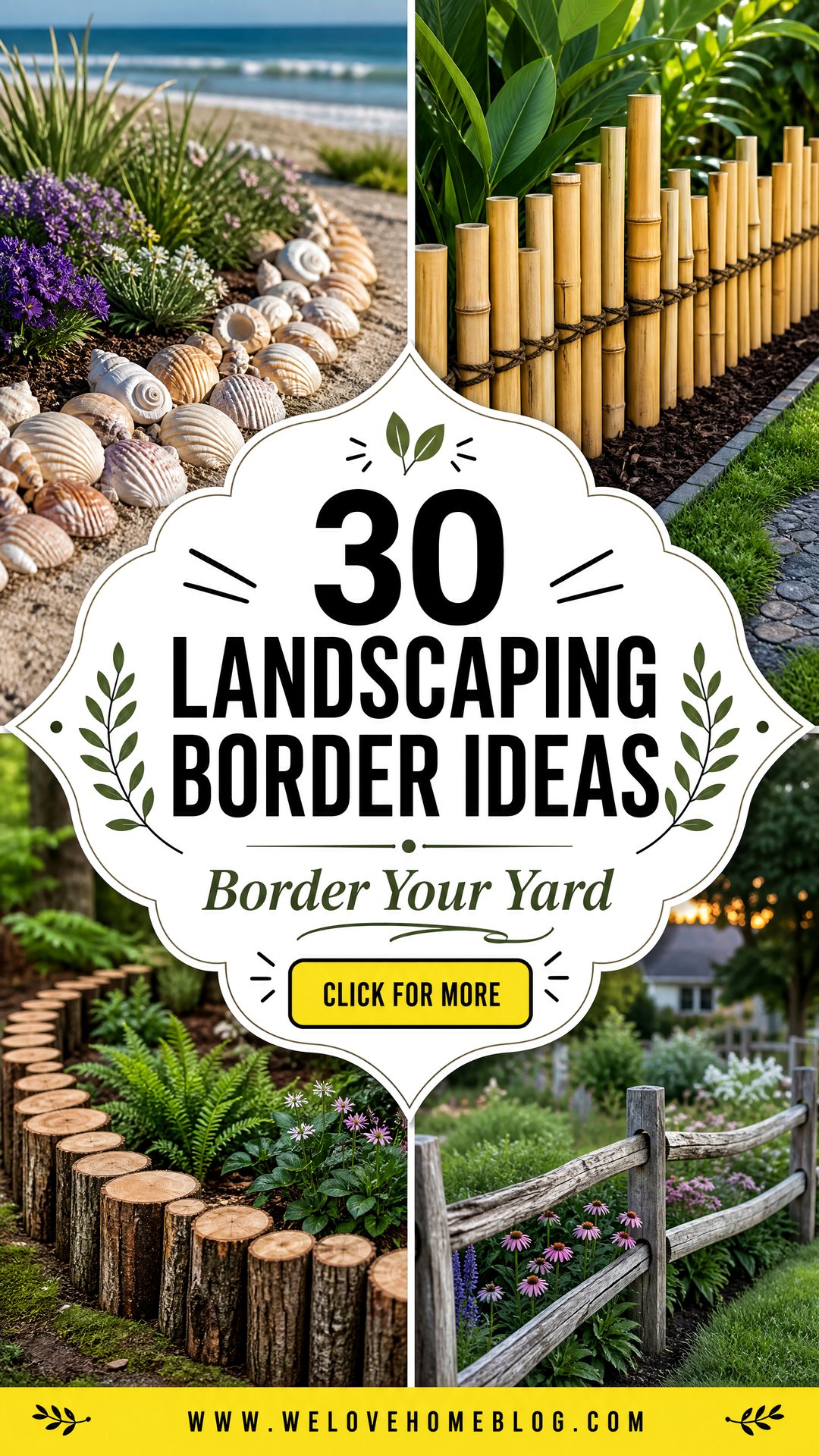30 Creative Landscaping Border Ideas for Your Yard - 30 Creative Landscaping Border Ideas for Your Yard
