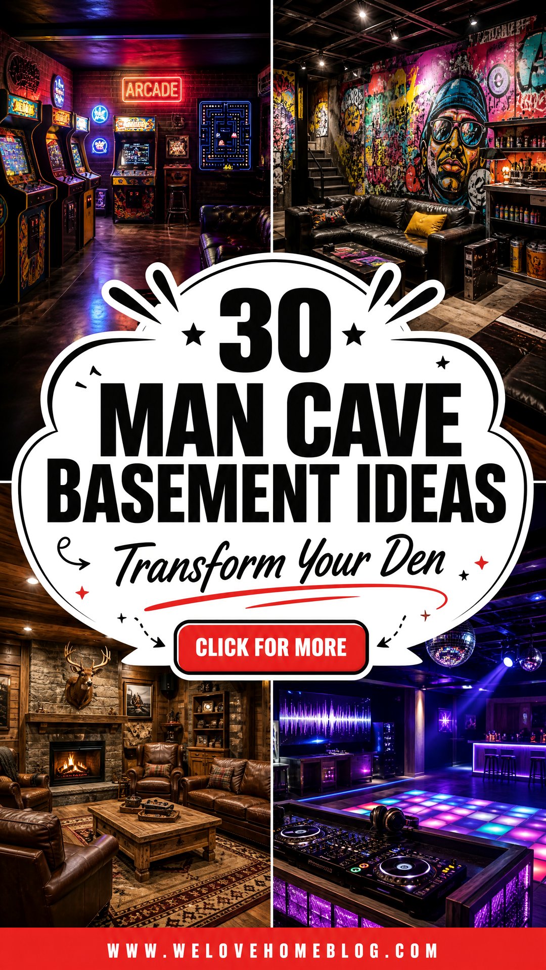 30 Creative Man Cave Basement Ideas to Transform Your Home - 30 Creative Man Cave Basement Ideas to Transform Your Home