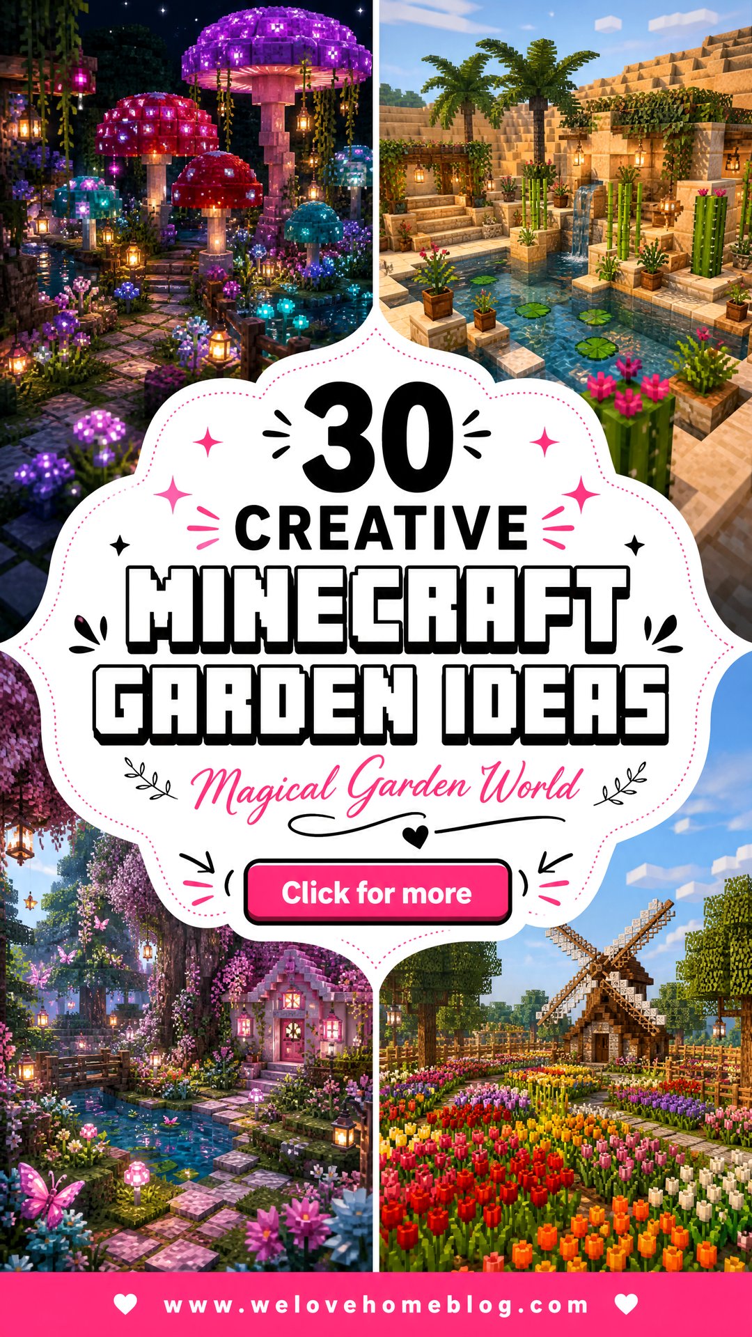 30 Creative Minecraft Garden Ideas for Your World - 30 Creative Minecraft Garden Ideas for Your World