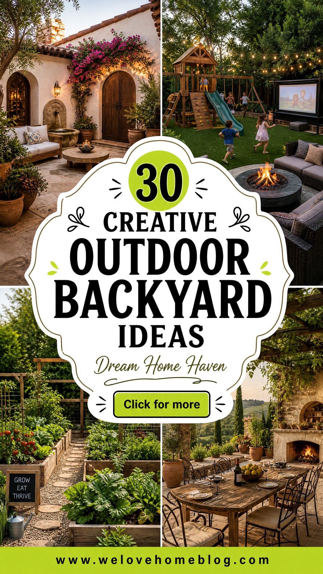 30 Creative Outdoor Backyard Ideas for Your Home Haven - 30 Creative Outdoor Backyard Ideas for Your Home Haven