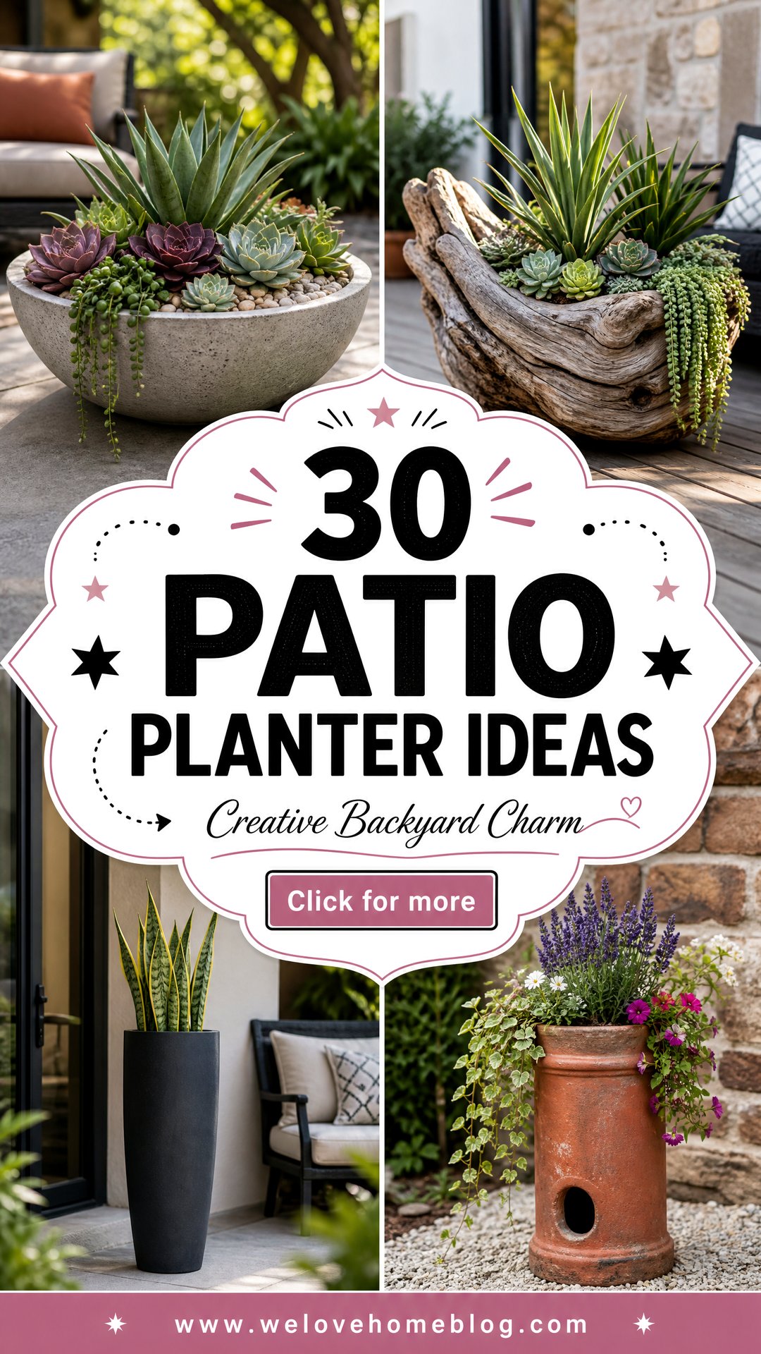 30 Creative Patio Planter Ideas for Every Backyard - 30 Creative Patio Planter Ideas for Every Backyard