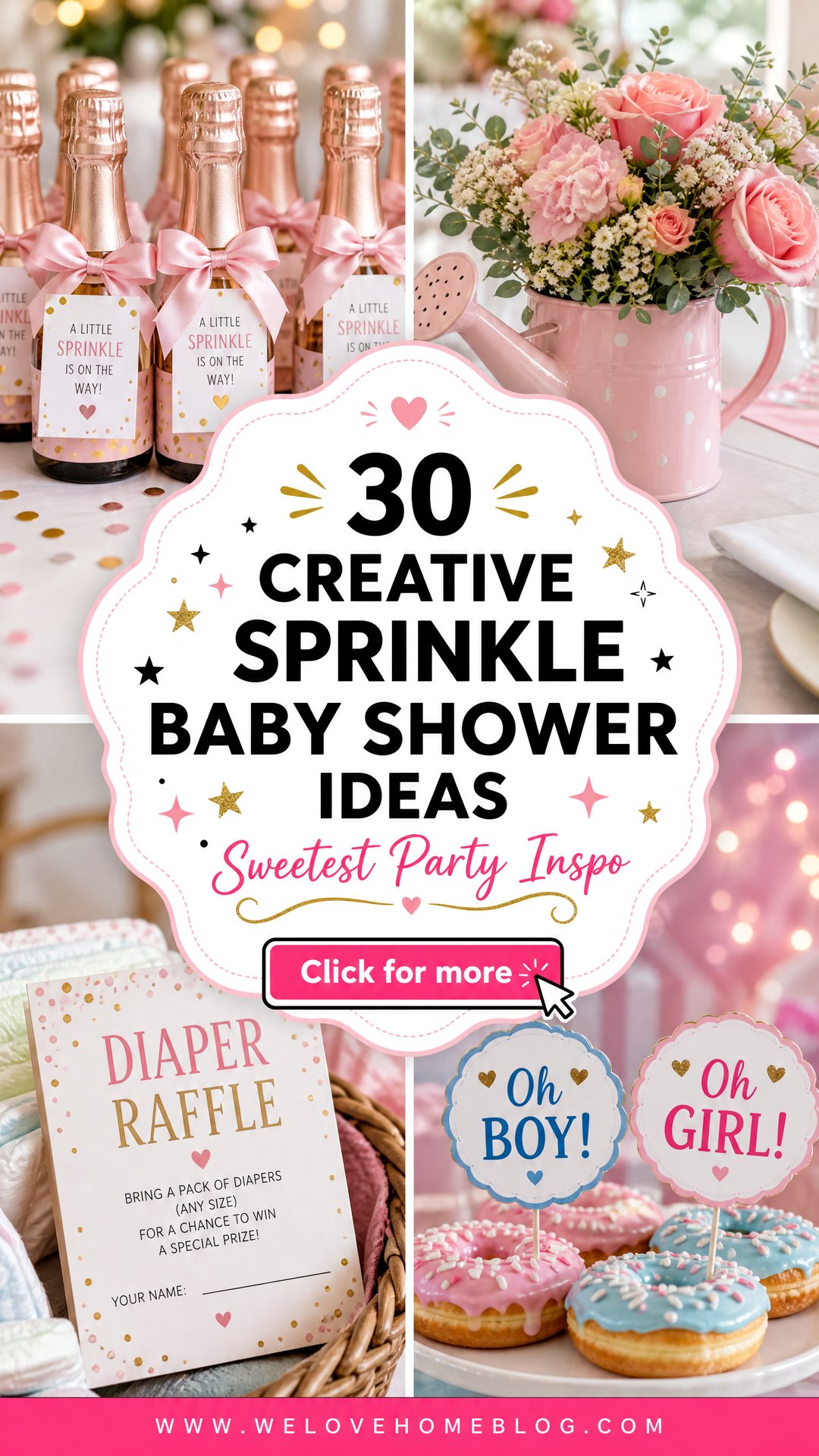 30 Creative Sprinkle Baby Shower Ideas for Your Party - 30 Creative Sprinkle Baby Shower Ideas for Your Party