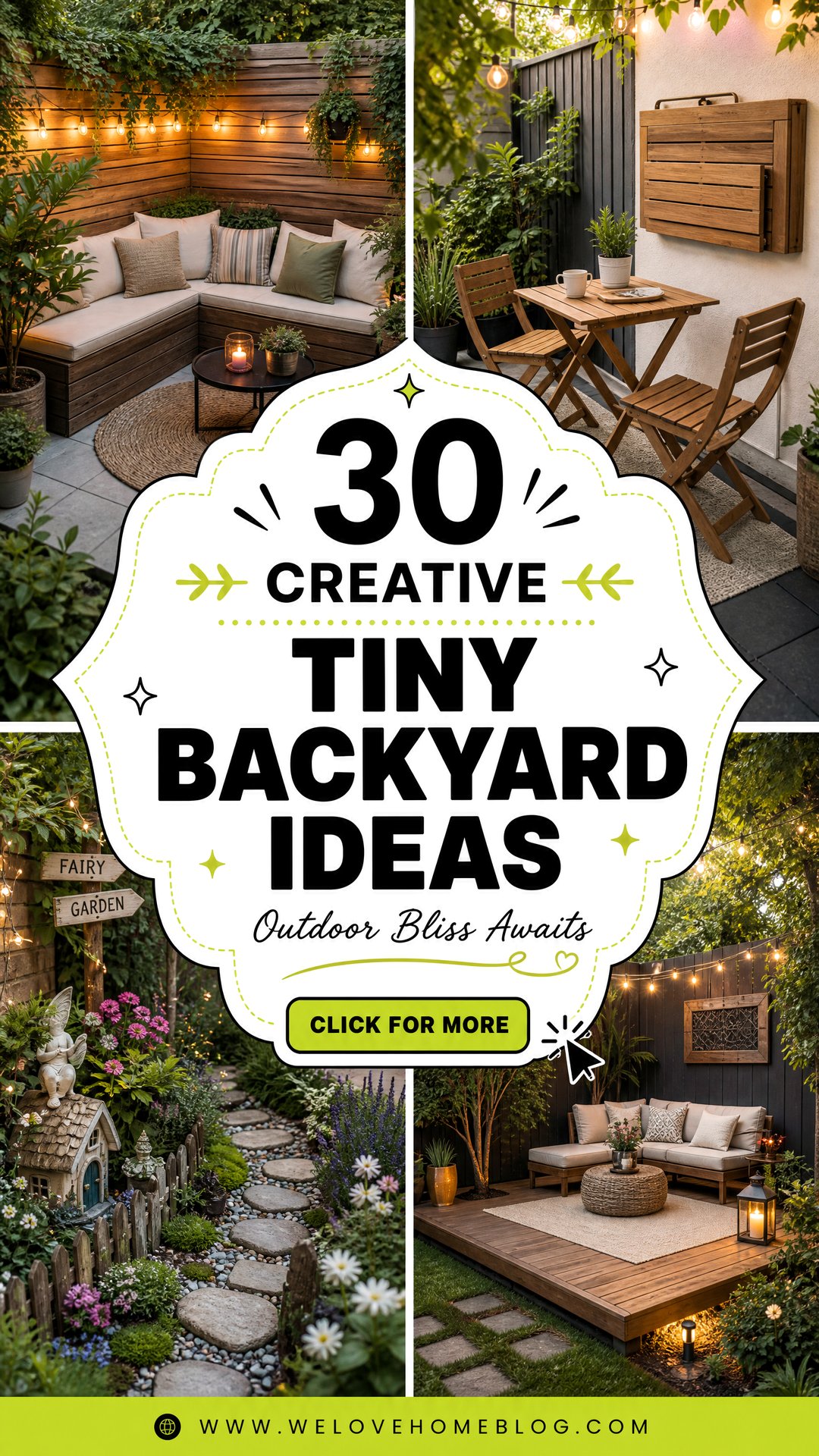 30 Creative Tiny Backyard Ideas for Your Outdoor Space - 30 Creative Tiny Backyard Ideas for Your Outdoor Space
