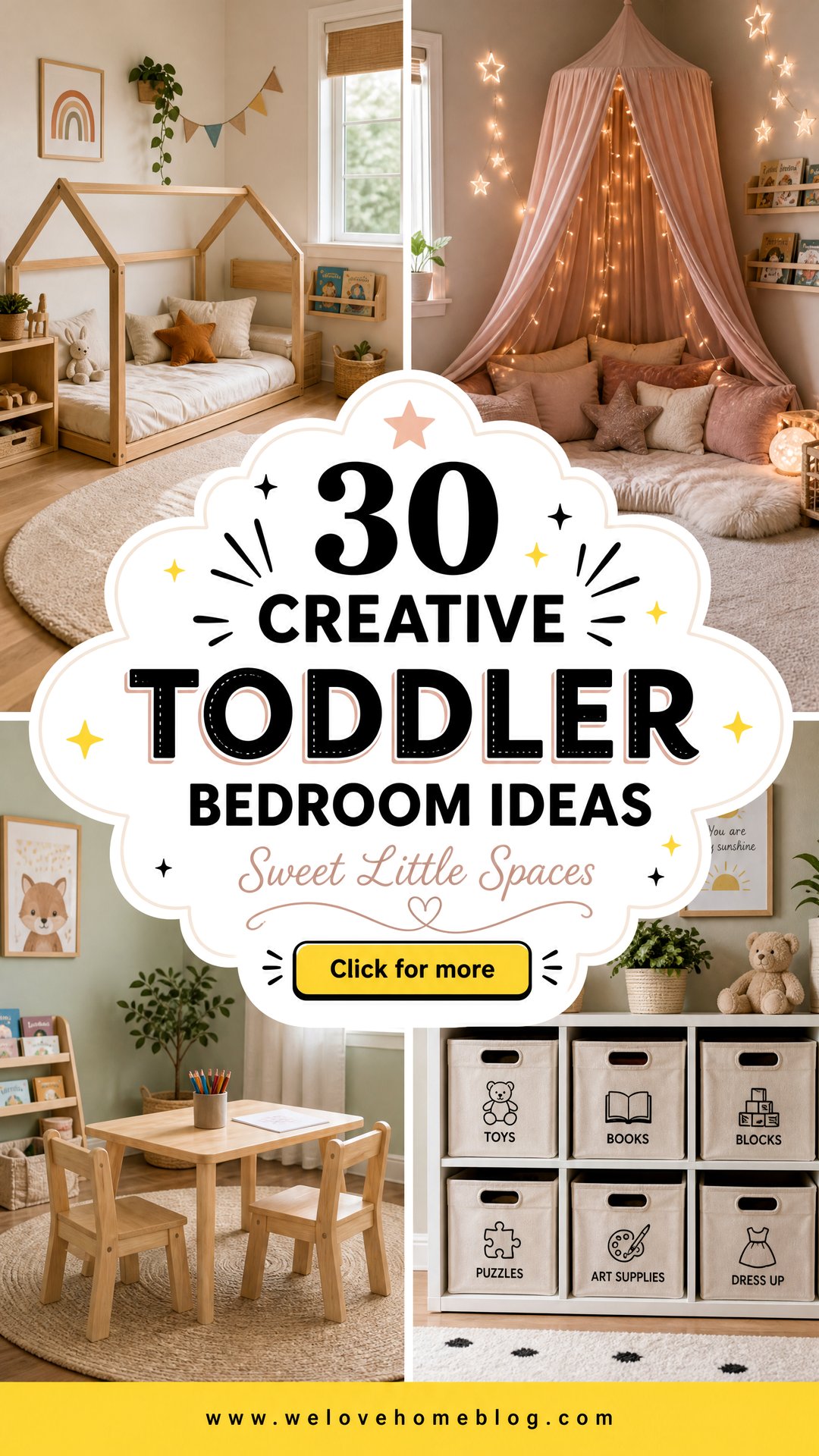 30 Creative Toddler Bedroom Ideas for Every Home - 30 Creative Toddler Bedroom Ideas for Every Home