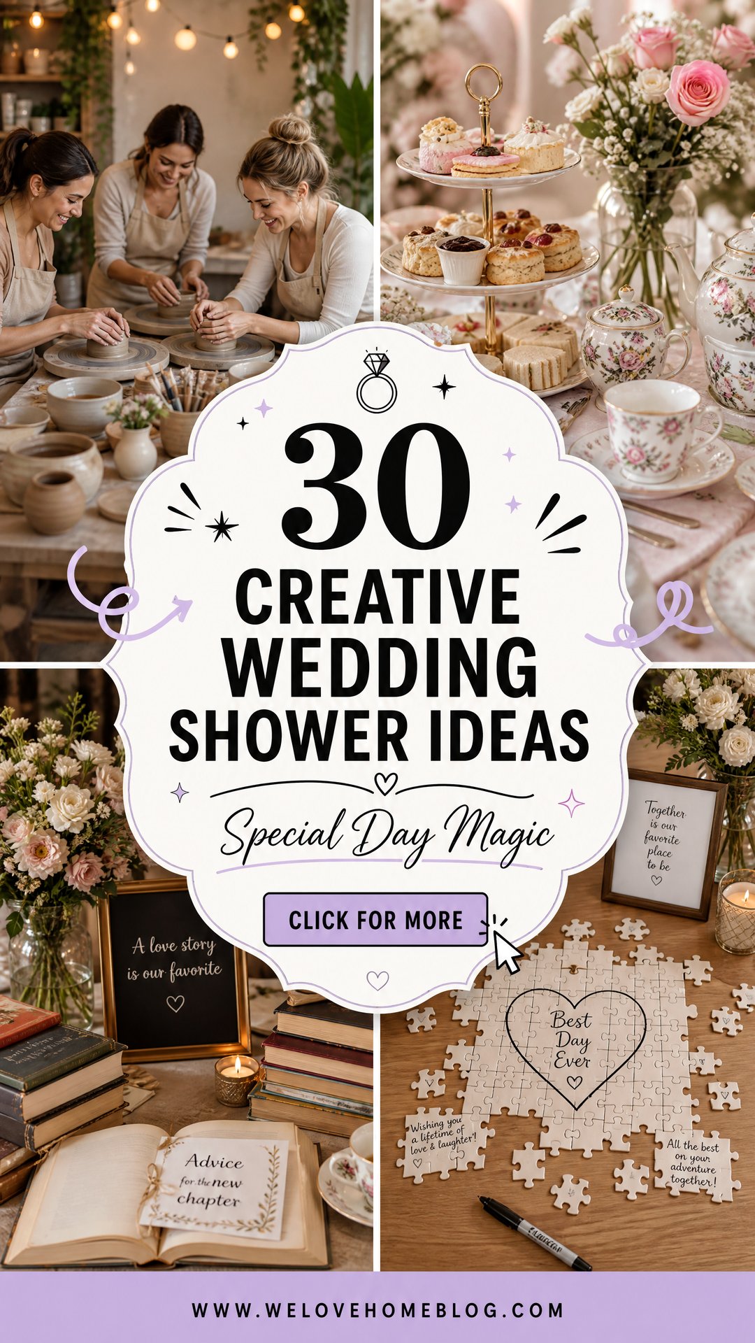 30 Creative Wedding Shower Ideas for a Special Day - 30 Creative Wedding Shower Ideas for a Special Day