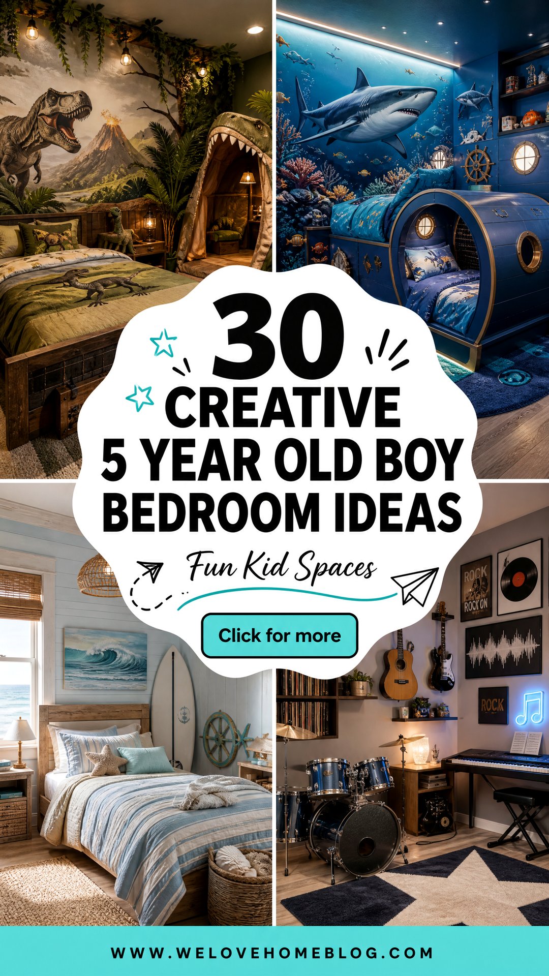 30 Creative 5 Year Old Boy Bedroom Ideas for Your Kids - 30 Creative 5 Year Old Boy Bedroom Ideas for Your Kids