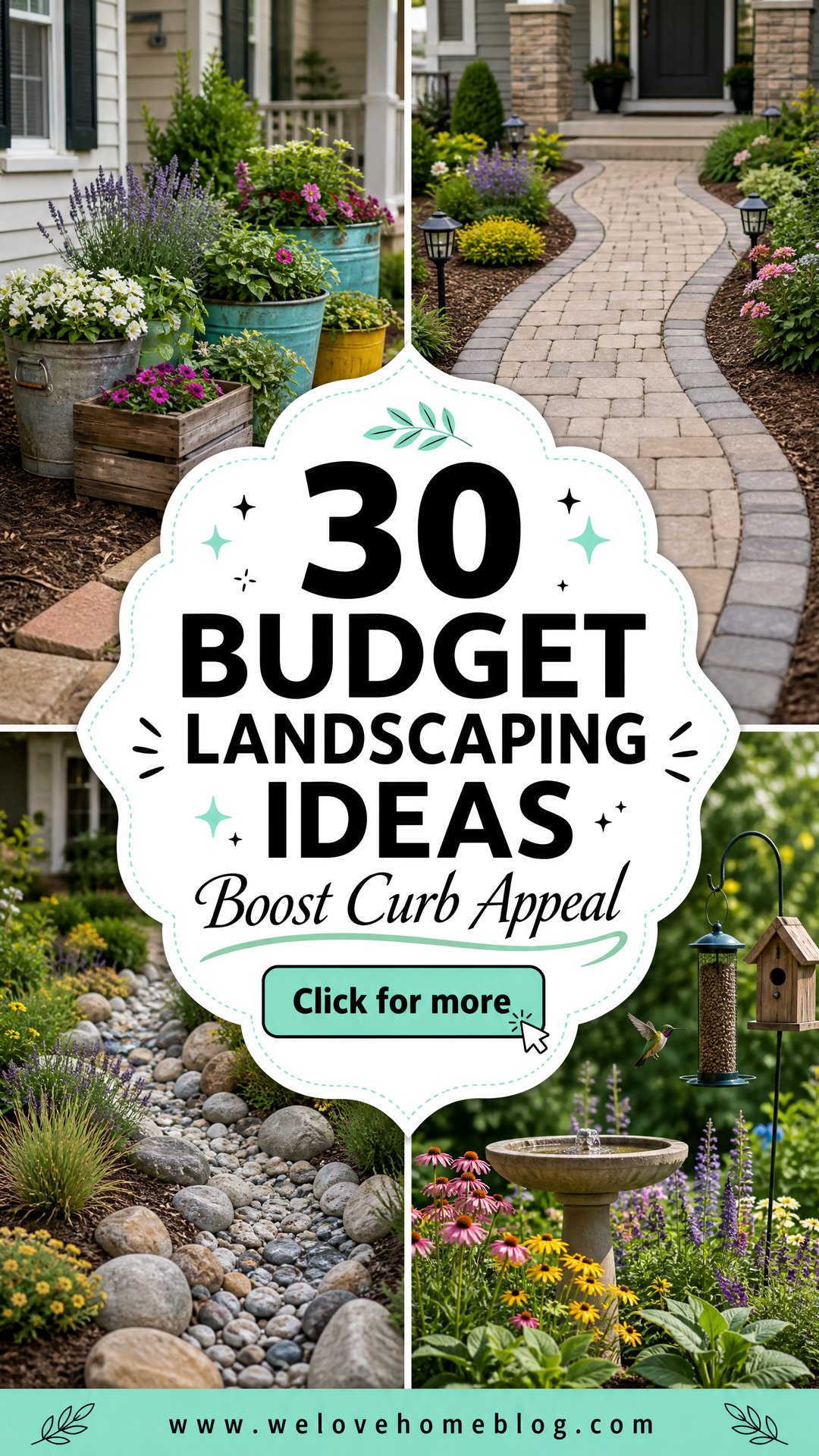 30 Curb Appeal Front Yard Landscaping Ideas on a Budget - 30 Curb Appeal Front Yard Landscaping Ideas on a Budget