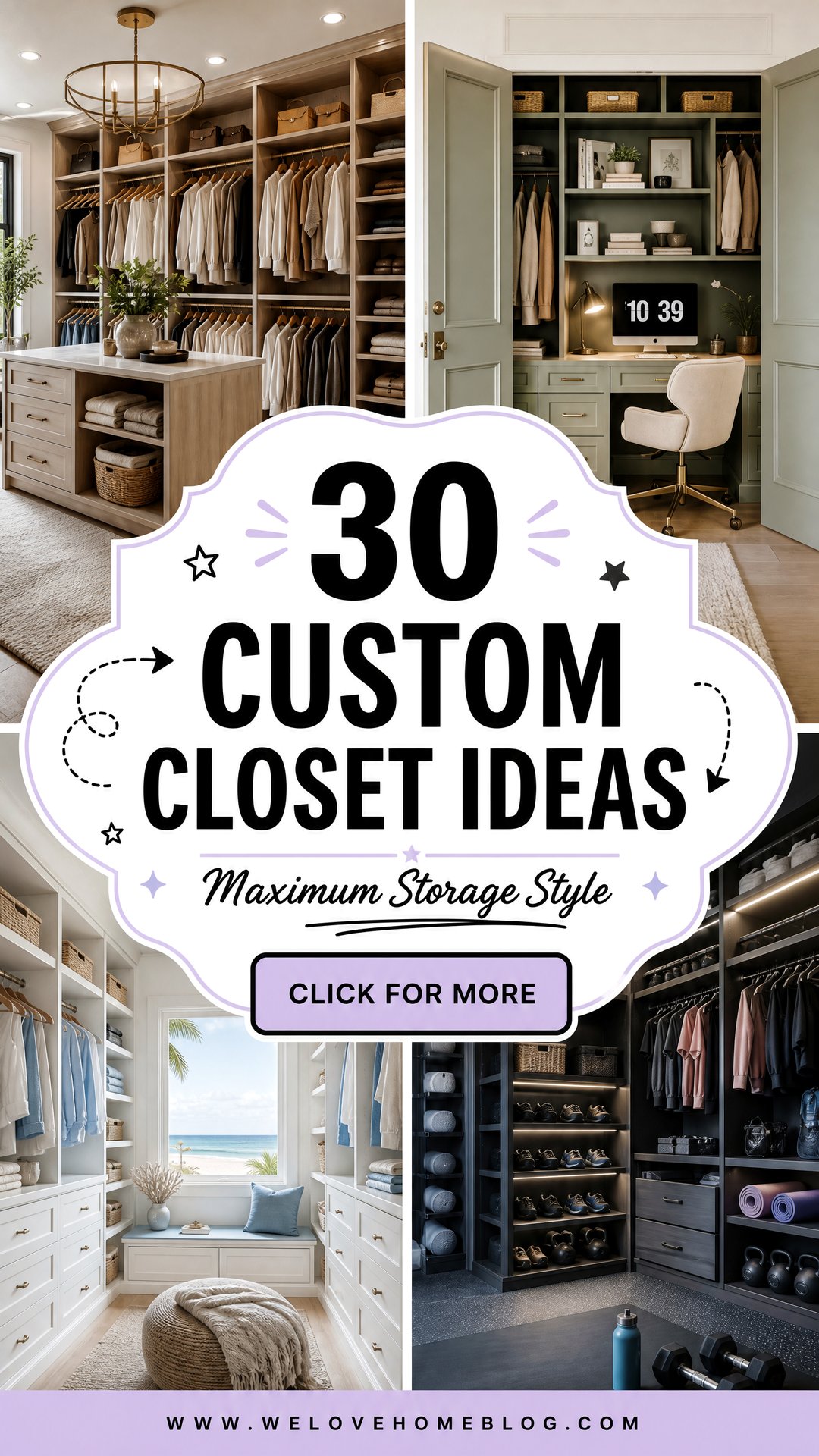 30 Custom Closet Ideas for Maximum Storage and Style - 30 Custom Closet Ideas for Maximum Storage and Style