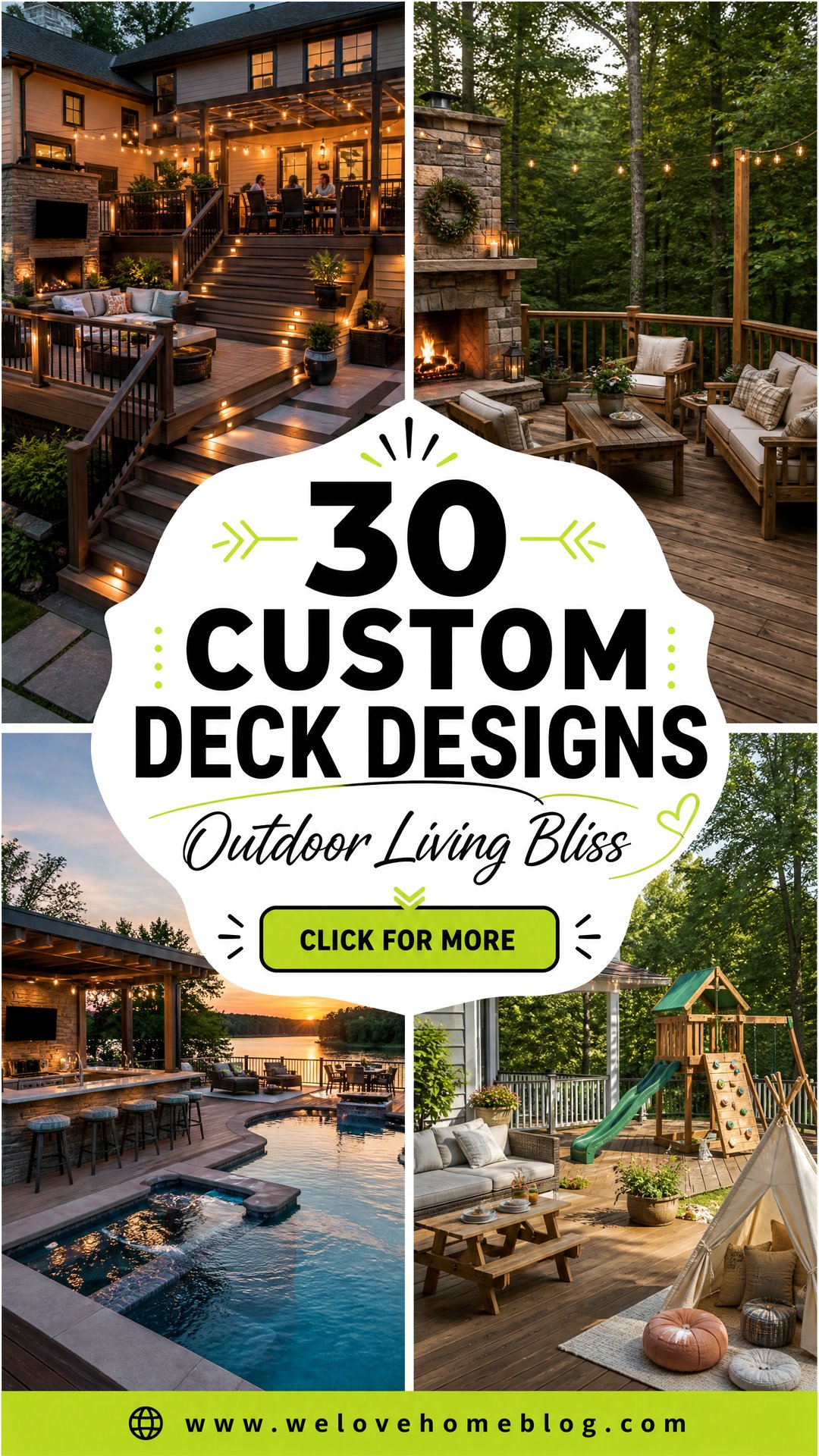 30 Custom Deck Designs for Your Outdoor Living Area - 30 Custom Deck Designs for Your Outdoor Living Area