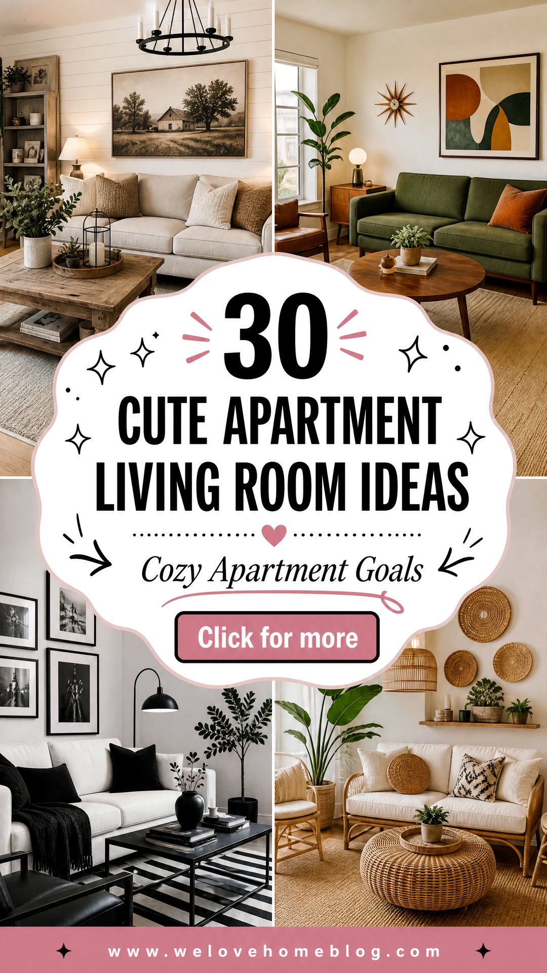 30 Cute Cozy Apartment Living Room Decorating Ideas - 30 Cute Cozy Apartment Living Room Decorating Ideas