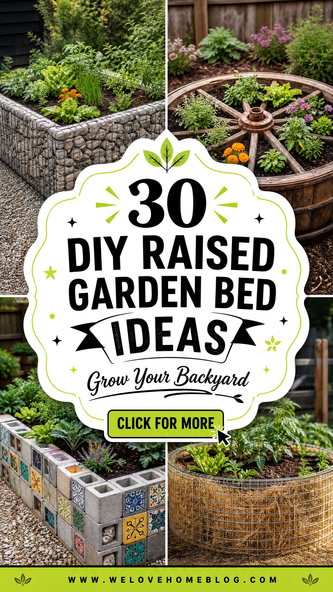 30 DIY Raised Garden Bed Ideas for Your Home Backyard - 30 DIY Raised Garden Bed Ideas for Your Home Backyard