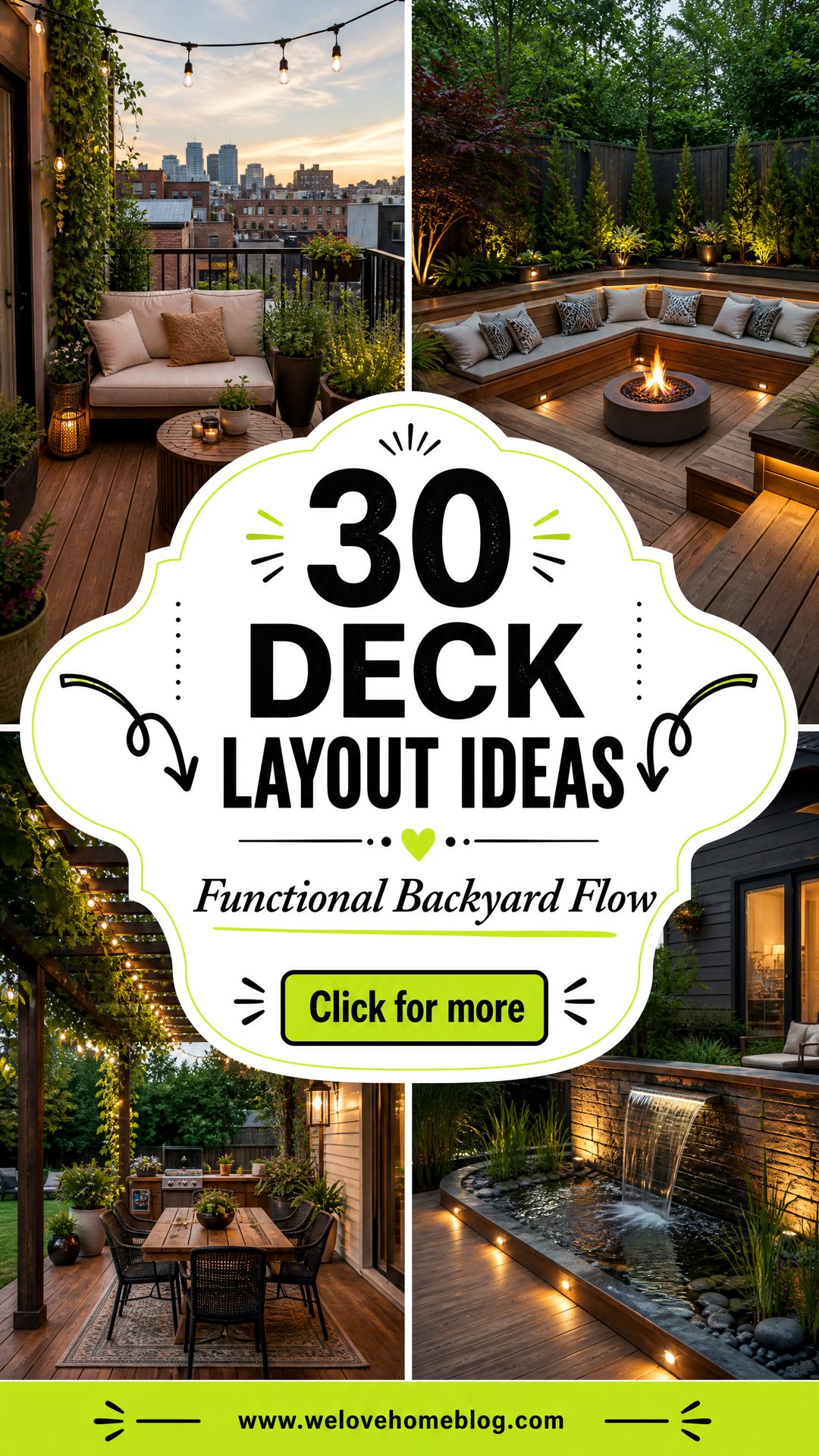 30 Deck Layout Ideas for a Functional Backyard Flow - 30 Deck Layout Ideas for a Functional Backyard Flow