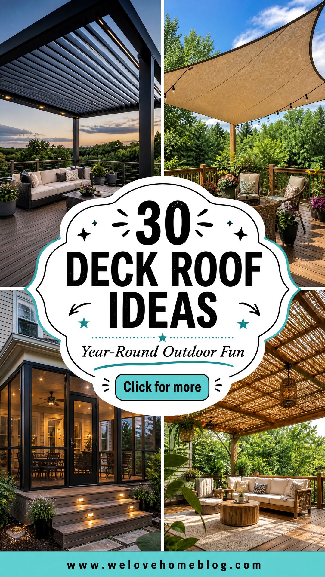 30 Deck Roof Ideas for Year-Round Outdoor Entertainment - 30 Deck Roof Ideas for Year-Round Outdoor Entertainment