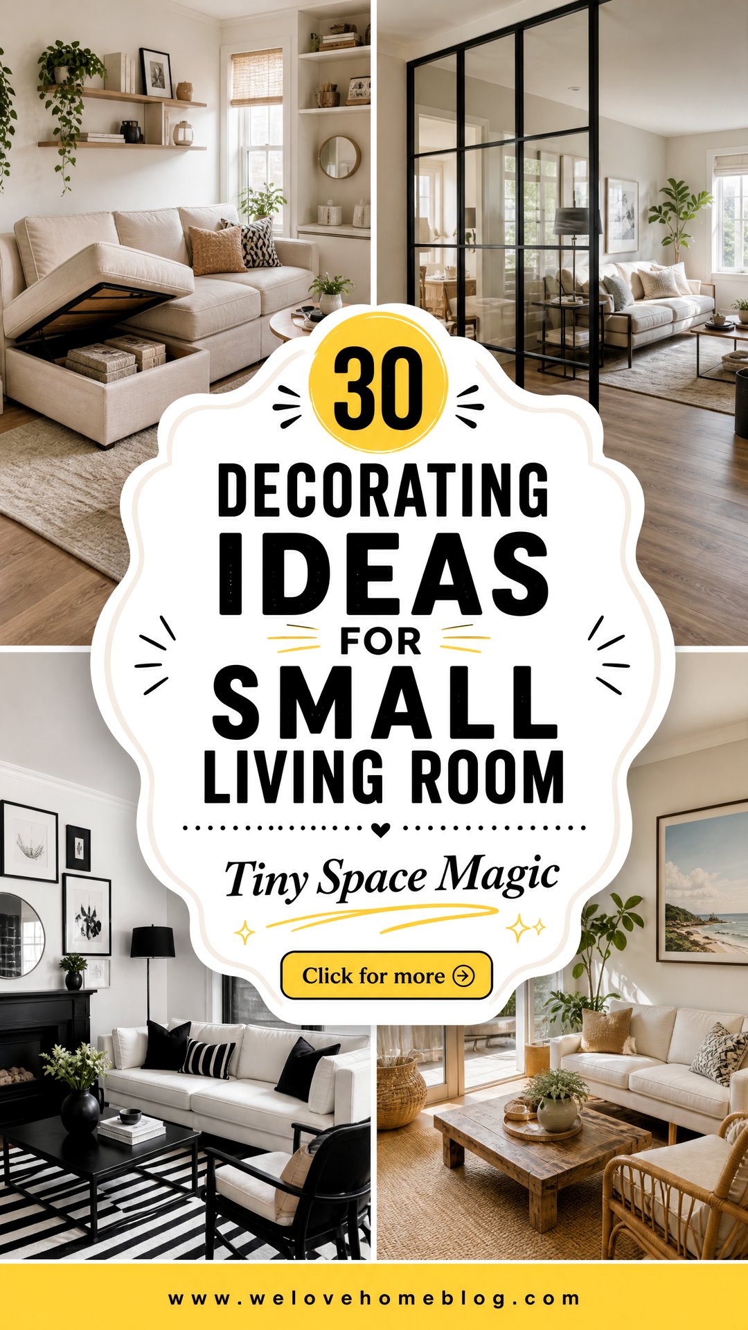 30 Decorating Ideas for Small Living Room Optimization - 30 Decorating Ideas for Small Living Room Optimization