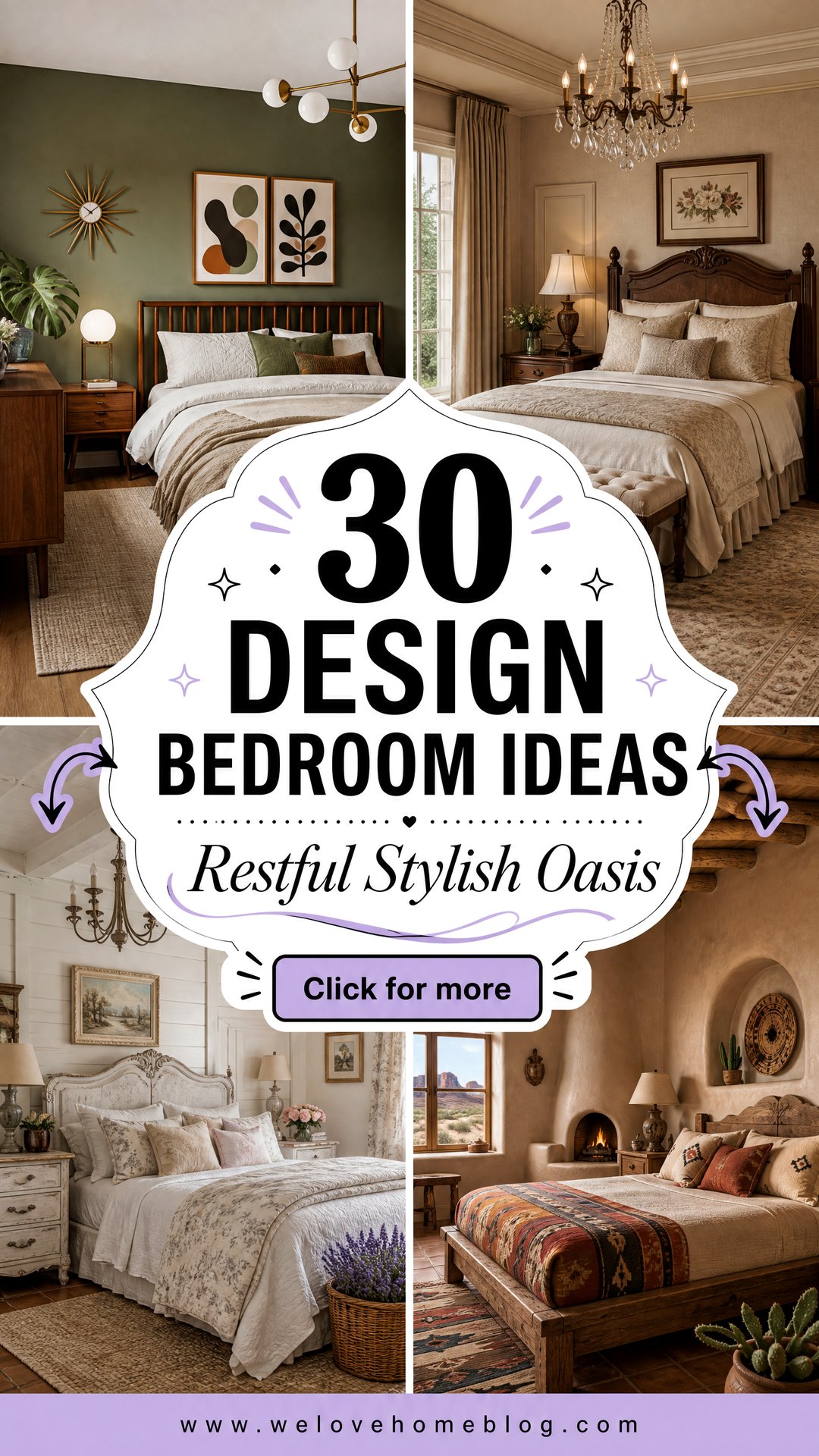 30 Design Bedroom Ideas for a Restful and Stylish Oasis - 30 Design Bedroom Ideas for a Restful and Stylish Oasis