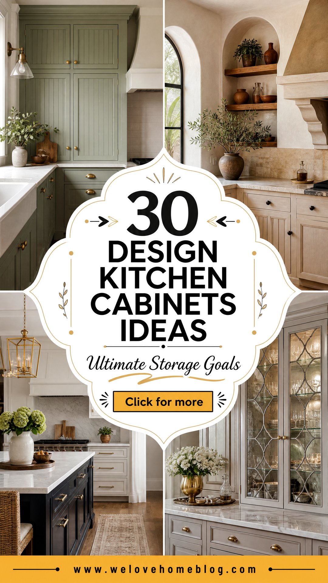 30 Design Kitchen Cabinets Ideas for Ultimate Storage - 30 Design Kitchen Cabinets Ideas for Ultimate Storage