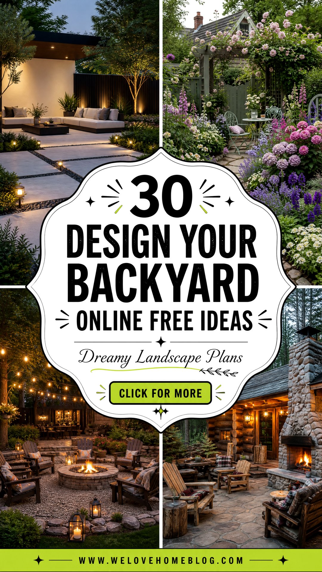 30 Design Your Backyard Online Free Ideas for Landscapes - 30 Design Your Backyard Online Free Ideas for Landscapes