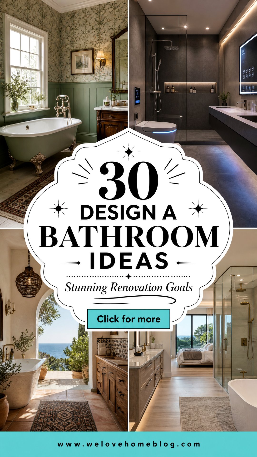 30 Design a Bathroom Ideas for a Stunning Renovation - 30 Design a Bathroom Ideas for a Stunning Renovation
