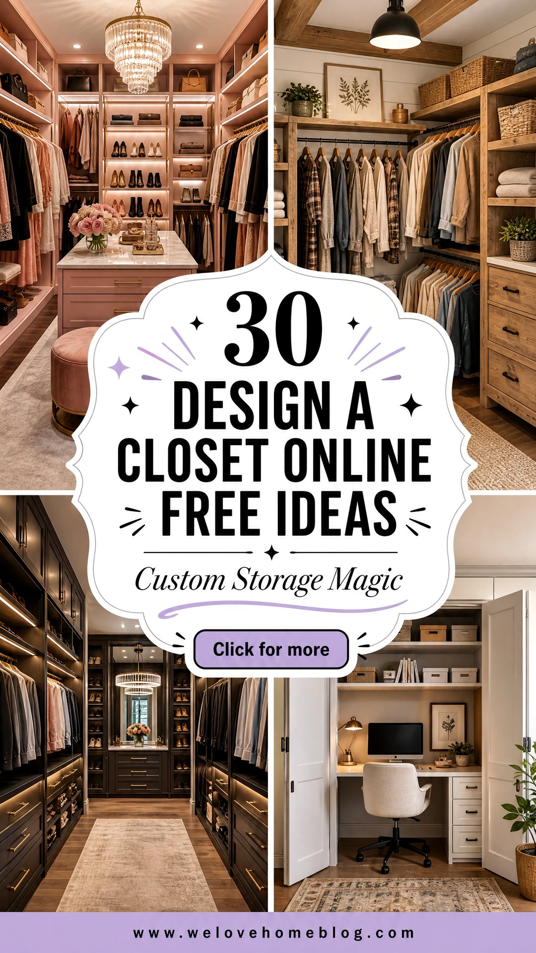 30 Design a Closet Online Free Ideas for Custom Storage - 30 Design a Closet Online Free Ideas for Custom Storage