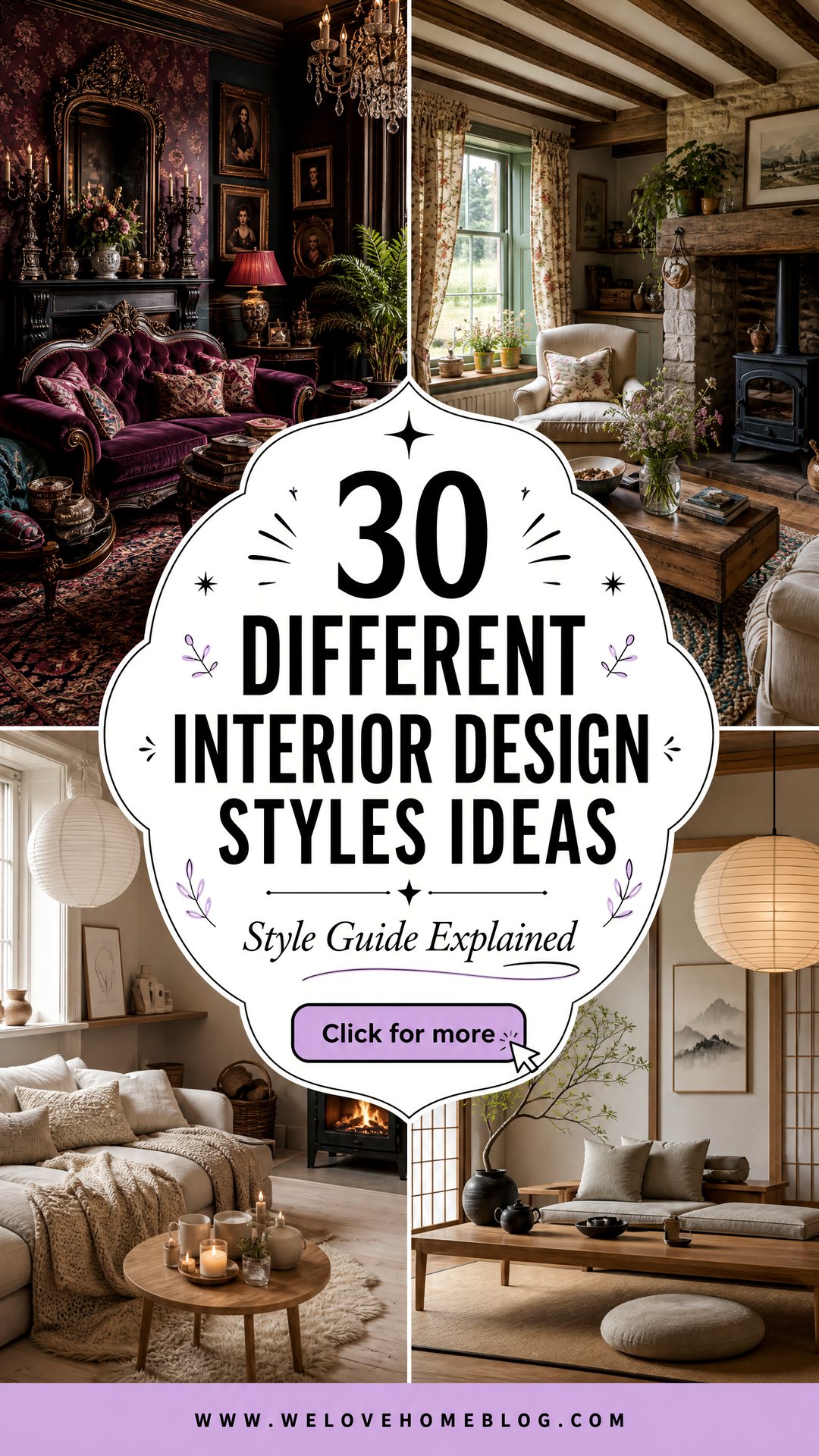 30 Different Interior Design Styles Ideas Explained - 30 Different Interior Design Styles Ideas Explained