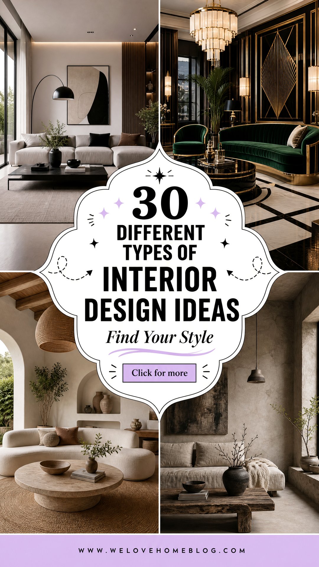 30 Different Types of Interior Design Ideas to Try - 30 Different Types of Interior Design Ideas to Try