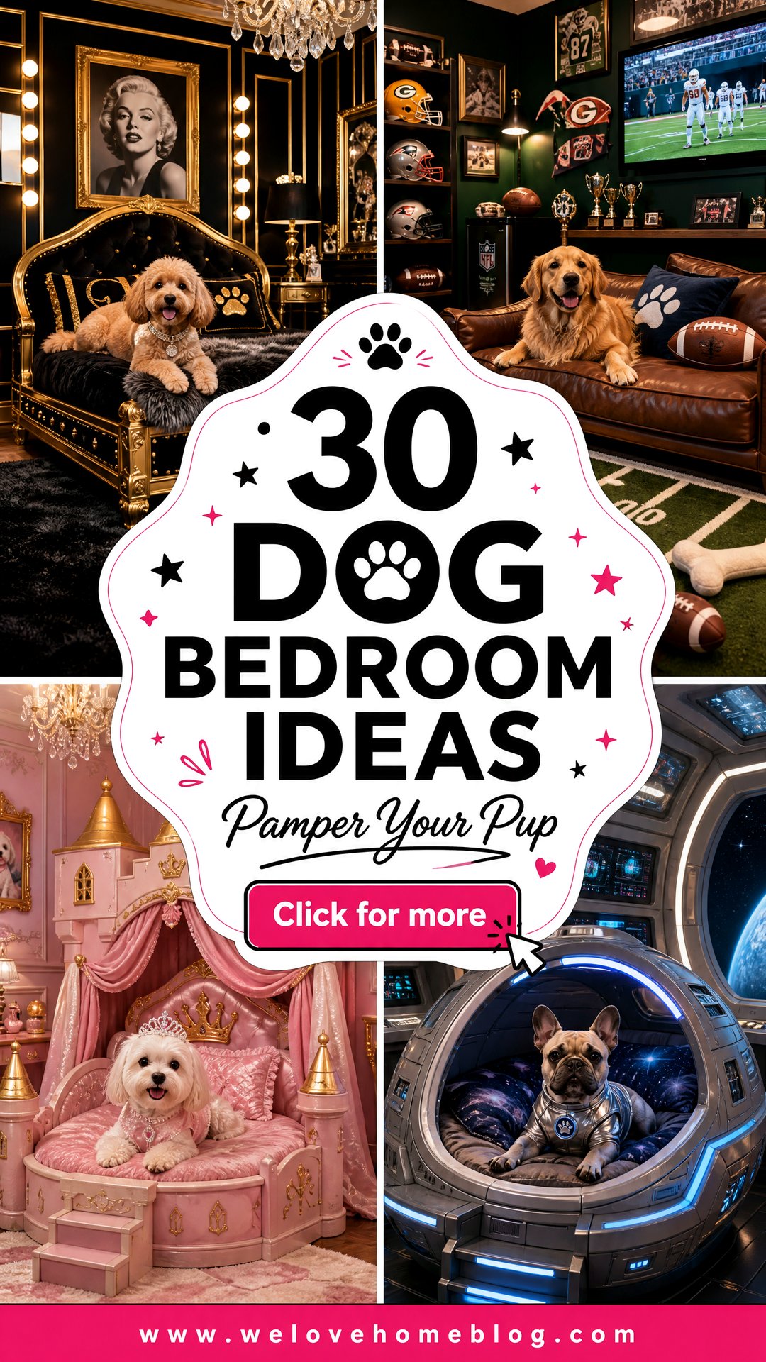 30 Dog Bedroom Ideas to Pamper Your Favorite Furry Pet - 30 Dog Bedroom Ideas to Pamper Your Favorite Furry Pet