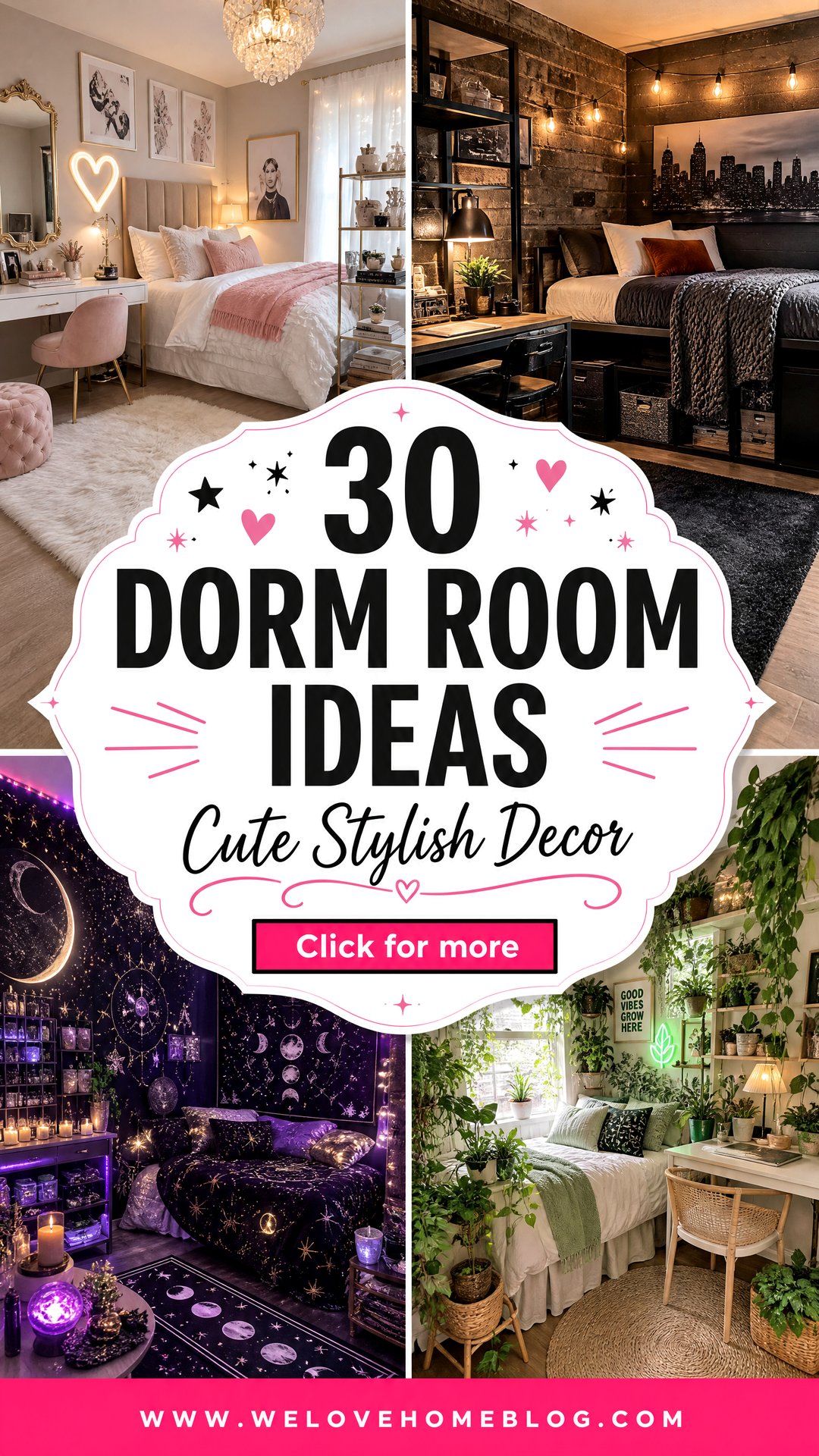 30 Dorm Room Ideas for Girls Cute and Stylish Decor - 30 Dorm Room Ideas for Girls: Cute and Stylish Decor