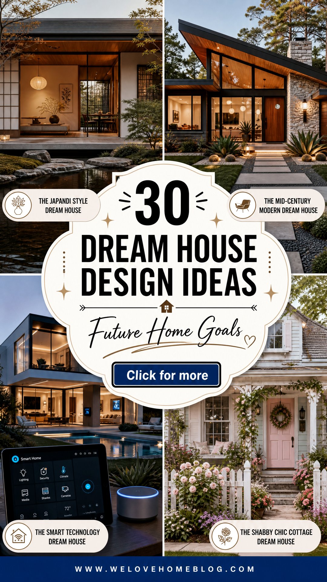 30 Dream House Design Ideas for Your Perfect Future Home - 30 Dream House Design Ideas for Your Perfect Future Home