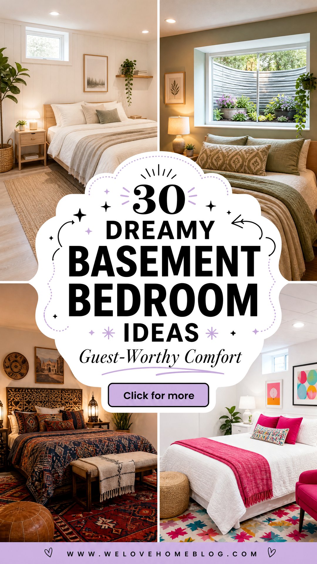 30 Dreamy Basement Bedroom Ideas for Guest Comfort - 30 Dreamy Basement Bedroom Ideas for Guest Comfort