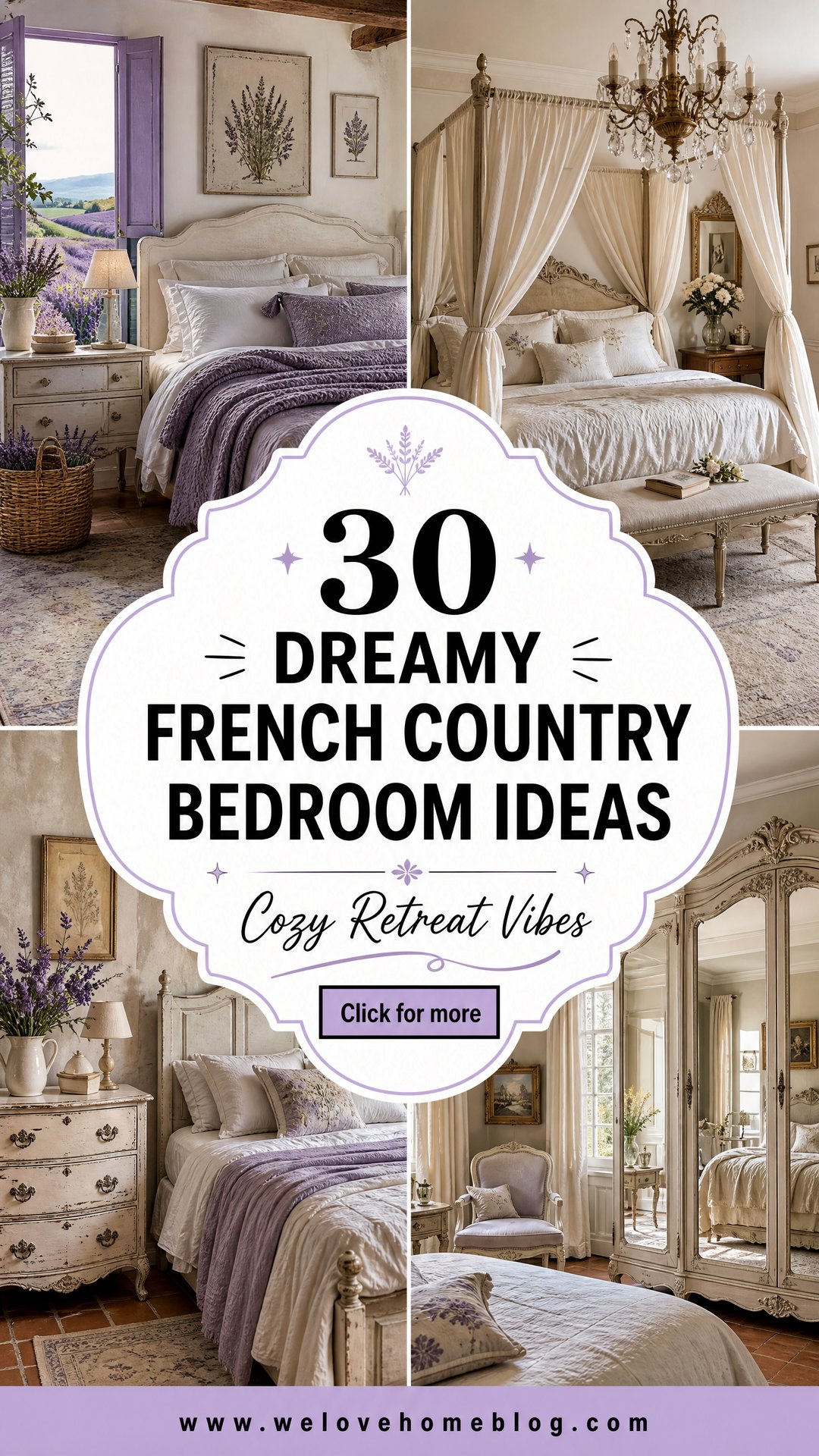 30 Dreamy French Country Bedroom Ideas for a Cozy Retreat - 30 Dreamy French Country Bedroom Ideas for a Cozy Retreat