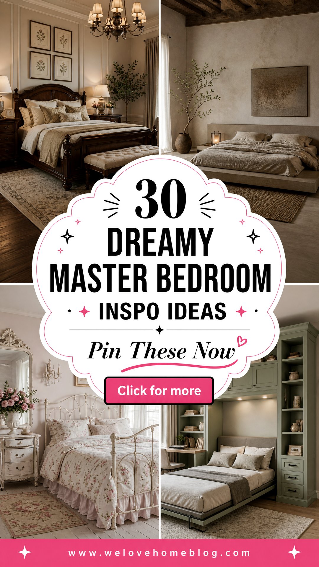 30 Dreamy Master Bedroom Inspo Ideas to Pin Right Now - 30 Dreamy Master Bedroom Inspo Ideas to Pin Right Now