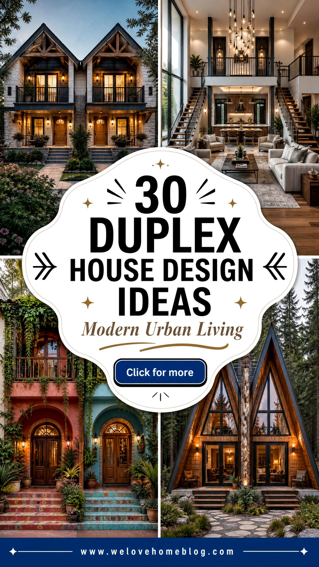 30 Duplex House Design Ideas for Modern Urban Living - 30 Duplex House Design Ideas for Modern Urban Living