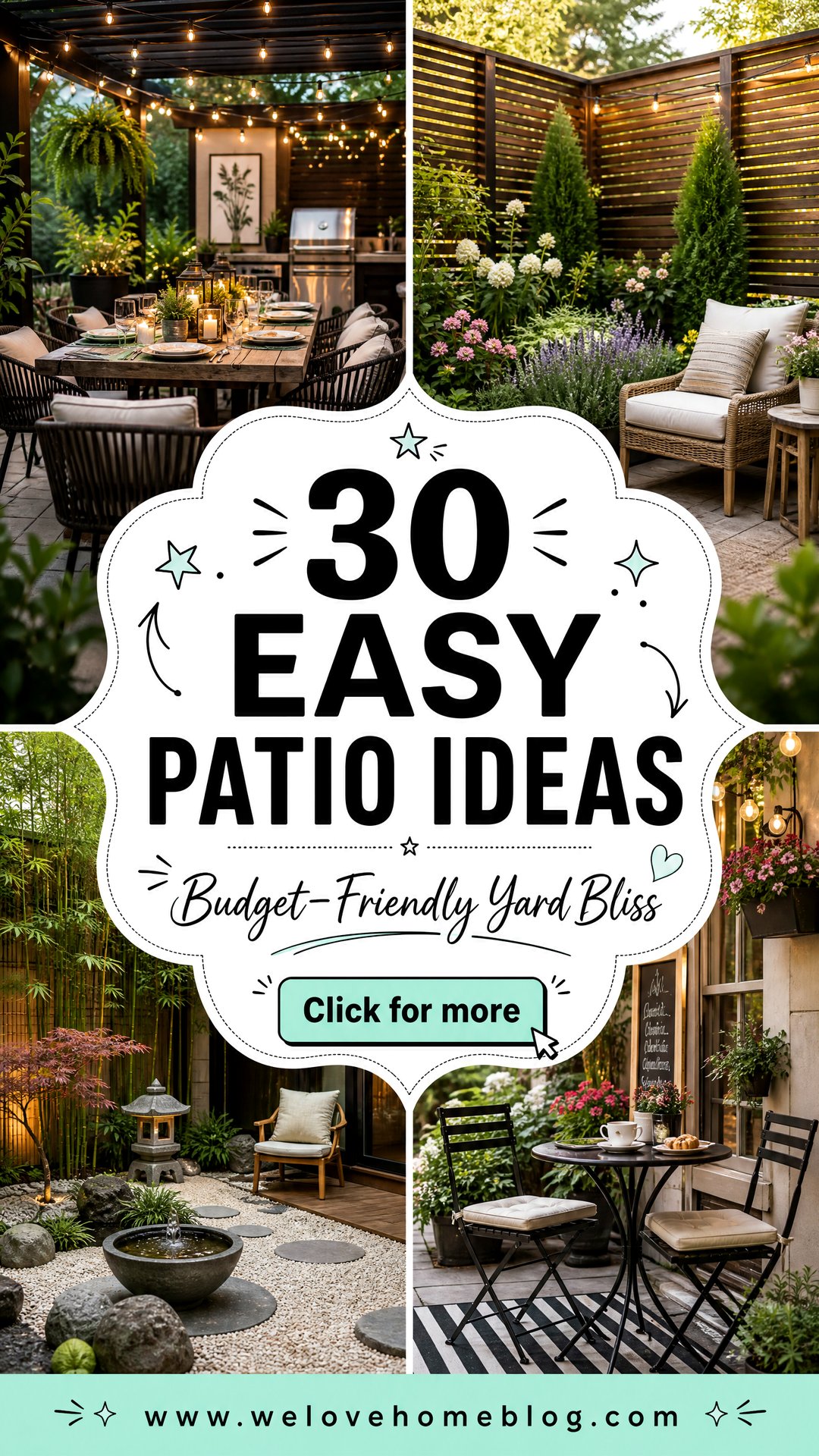 30 Easy Patio Ideas for a Budget-Friendly Yard - 30 Easy Patio Ideas for a Budget-Friendly Yard