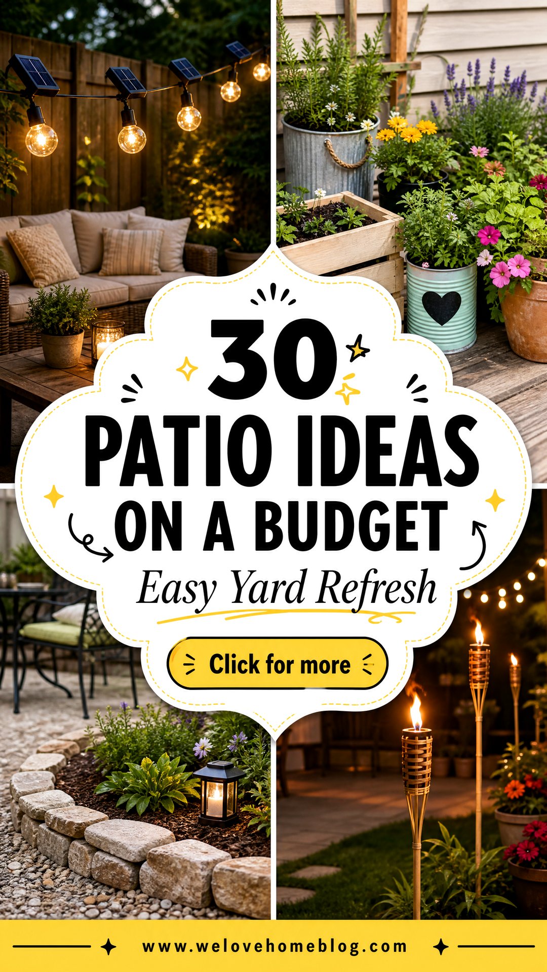 30 Easy Patio Ideas on a Budget to Refresh Your Yard - 30 Easy Patio Ideas on a Budget to Refresh Your Yard