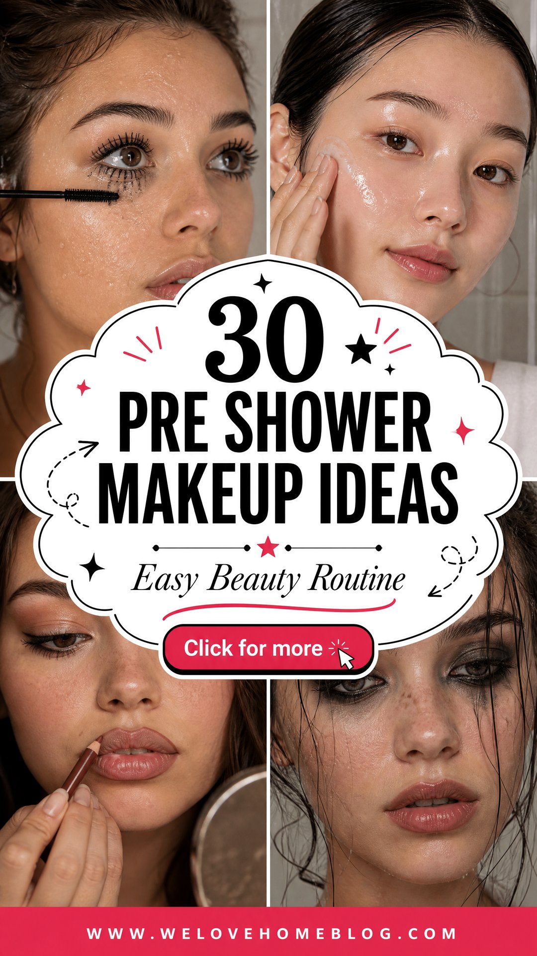 30 Easy Pre Shower Makeup Ideas for Your Routine - 30 Easy Pre Shower Makeup Ideas for Your Routine