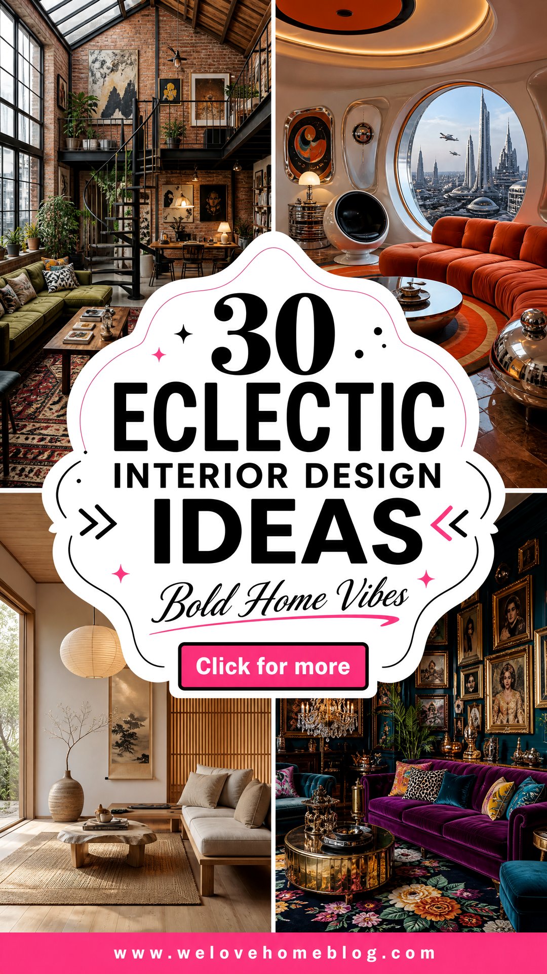 30 Eclectic Interior Design Ideas for Bold Homes - 30 Eclectic Interior Design Ideas for Bold Homes