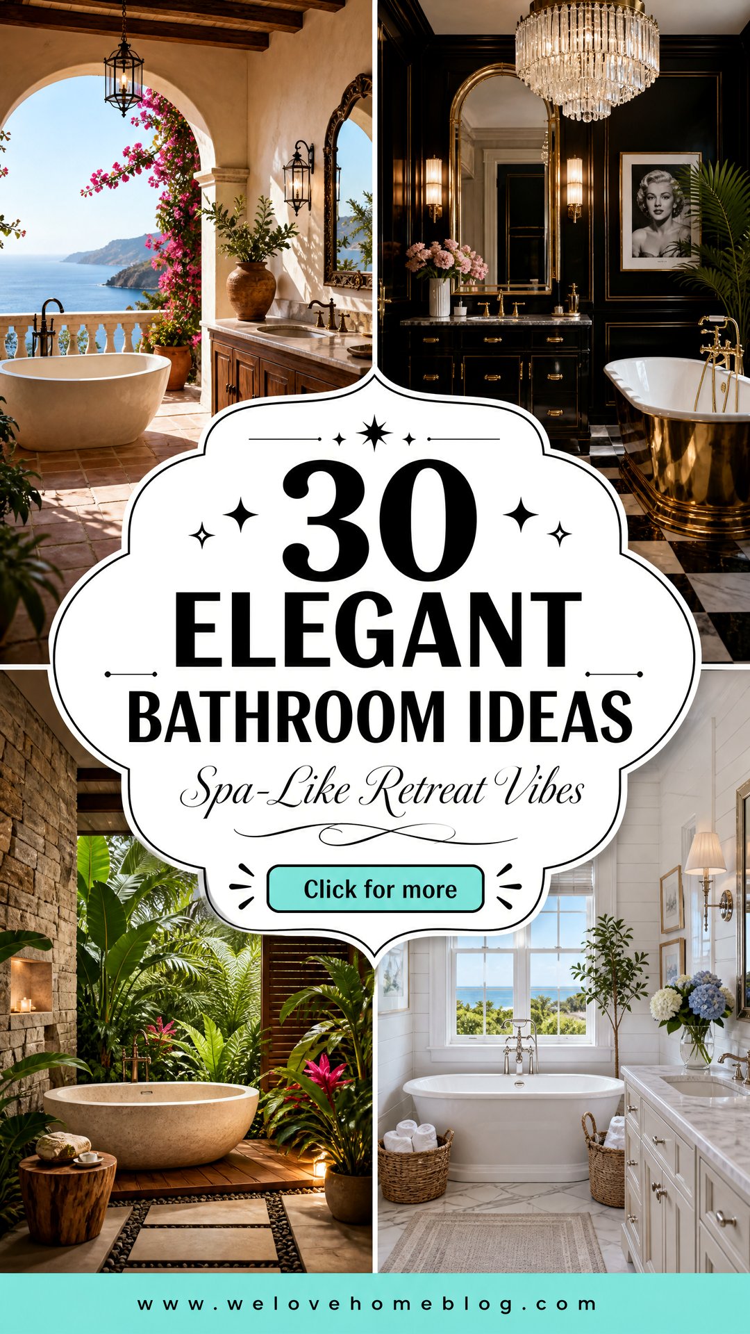 30 Elegant Bathroom Ideas for a Spa-Like Retreat - 30 Elegant Bathroom Ideas for a Spa-Like Retreat