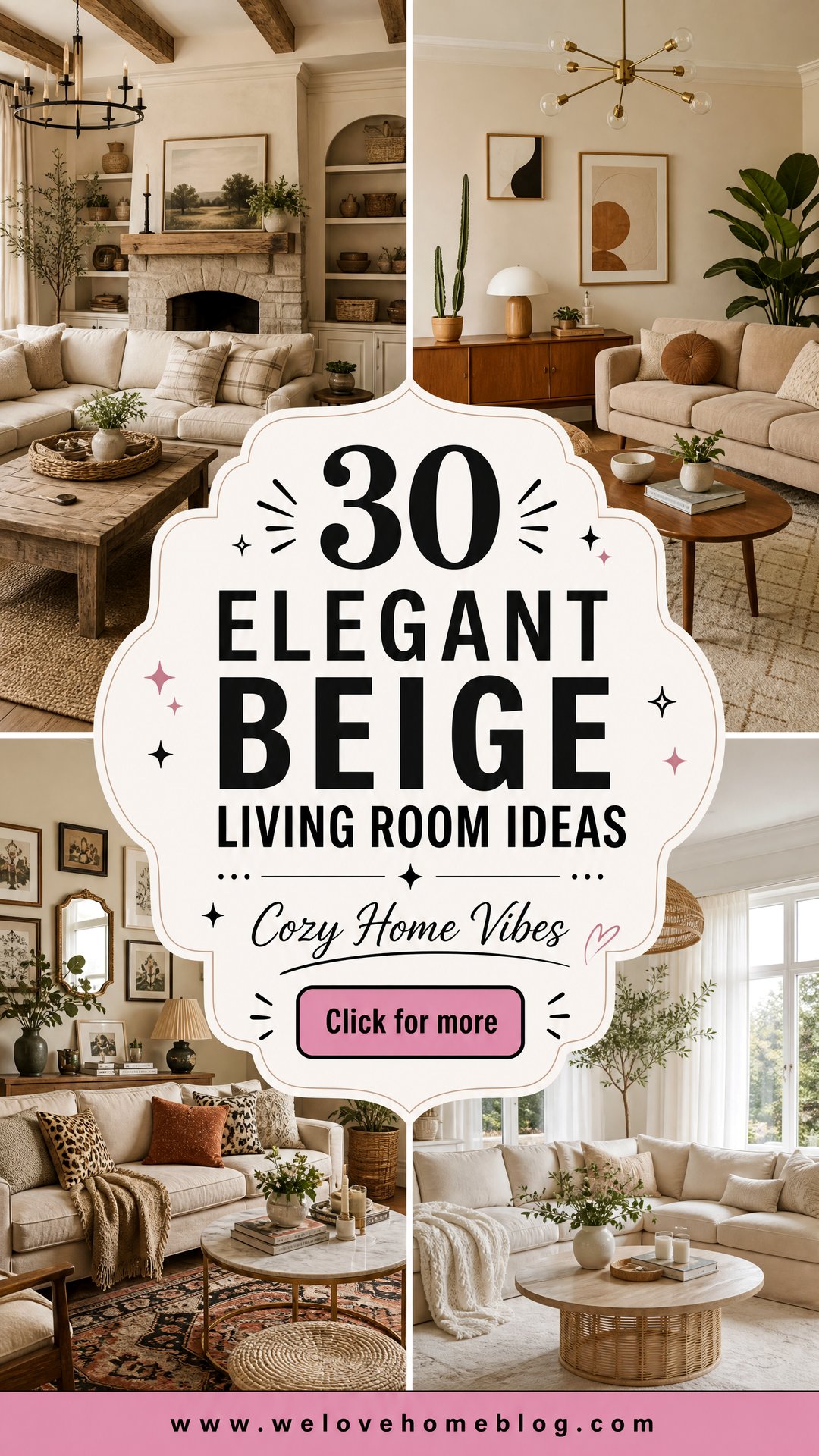 30 Elegant Beige Living Room Ideas for a Cozy Home - 30 Elegant Beige Living Room Ideas for a Cozy Home