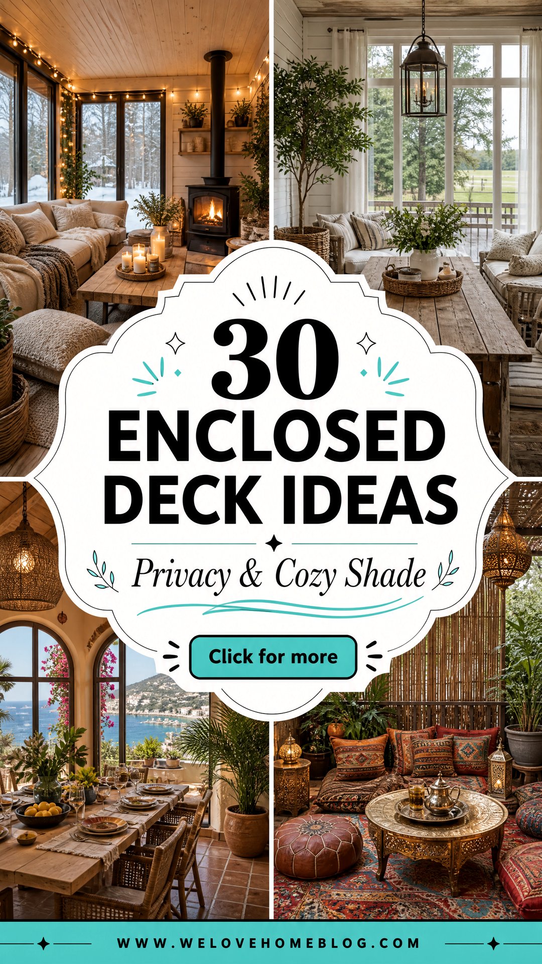 30 Enclosed Deck Ideas for Ultimate Privacy and Shade - 30 Enclosed Deck Ideas for Ultimate Privacy and Shade