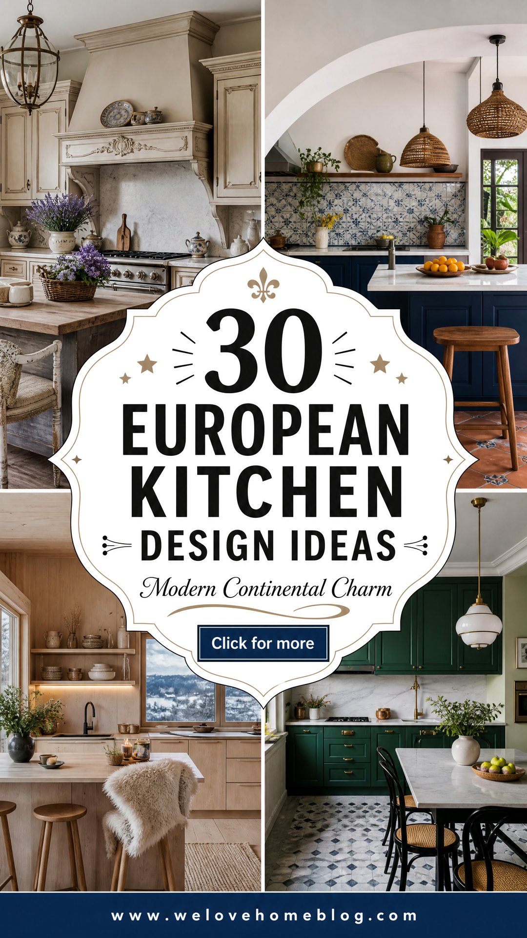 30 European Kitchen Design Ideas for a Modern Home - 30 European Kitchen Design Ideas for a Modern Home