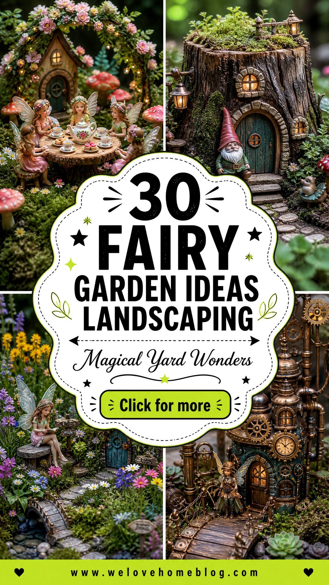 30 Fairy Garden Ideas Landscaping for a Magical Yard - 30 Fairy Garden Ideas Landscaping for a Magical Yard