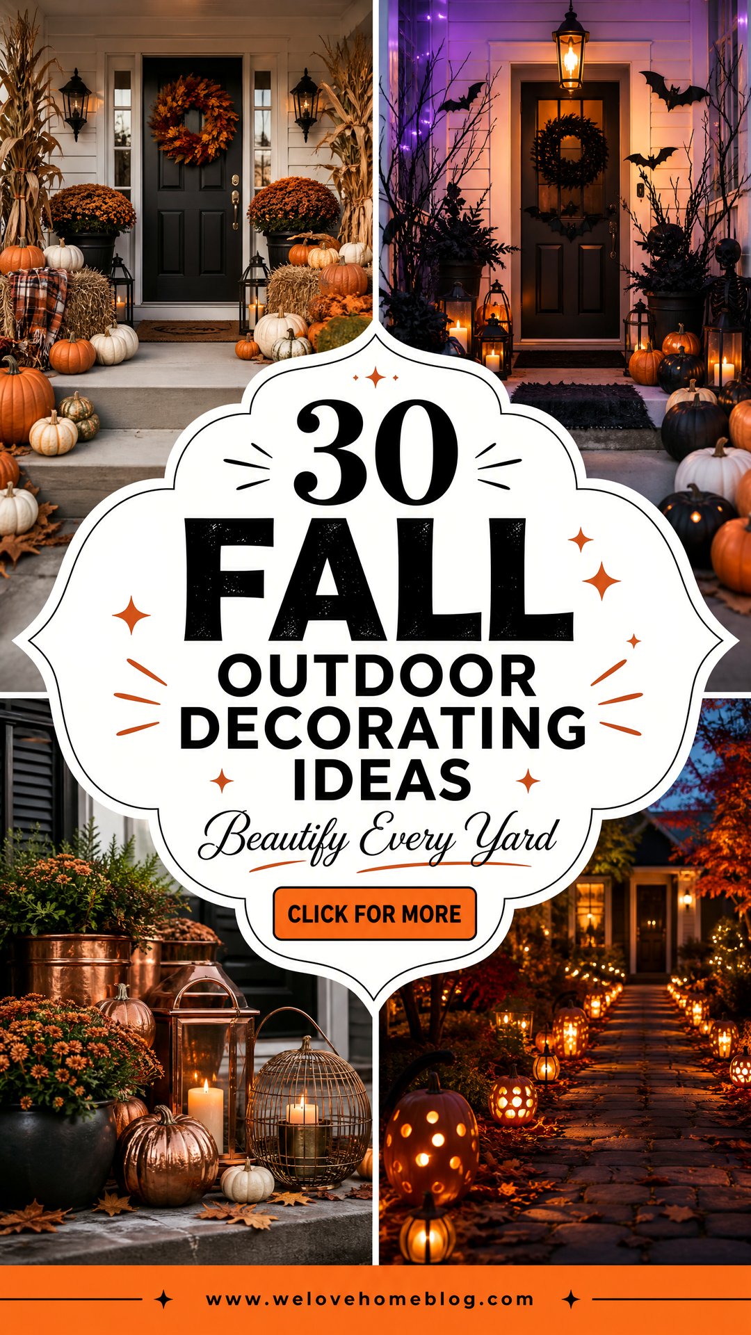 30 Fall Outdoor Decorating Ideas for Your Entire Yard - 30 Fall Outdoor Decorating Ideas for Your Entire Yard