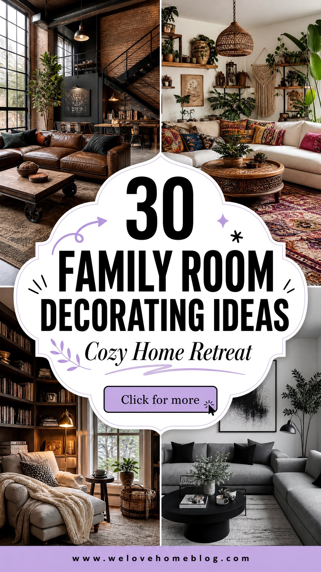 30 Family Room Decorating Ideas for a Cozy Retreat - 30 Family Room Decorating Ideas for a Cozy Retreat
