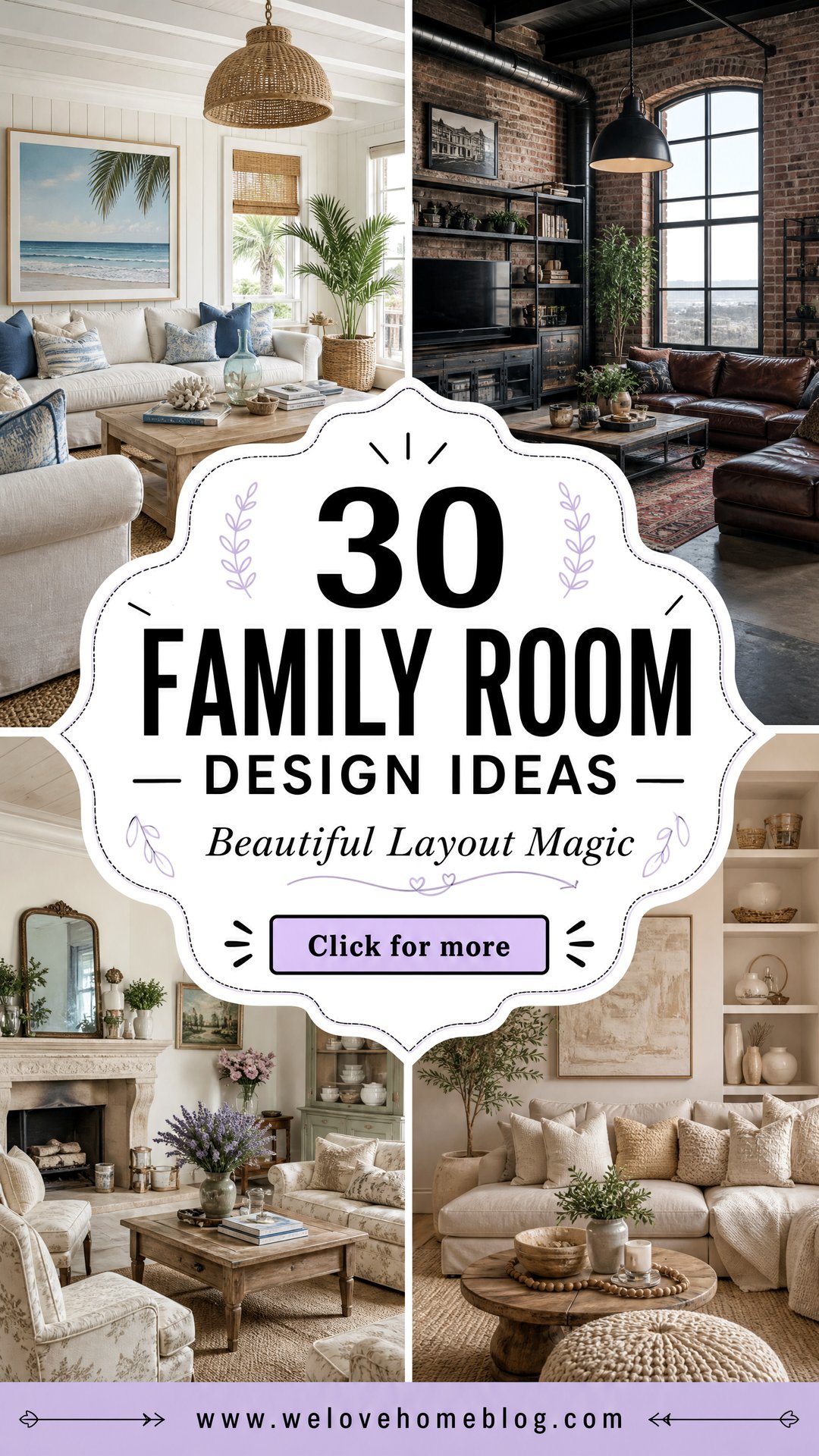 30 Family Room Design Ideas for a Beautiful Layout - 30 Family Room Design Ideas for a Beautiful Layout
