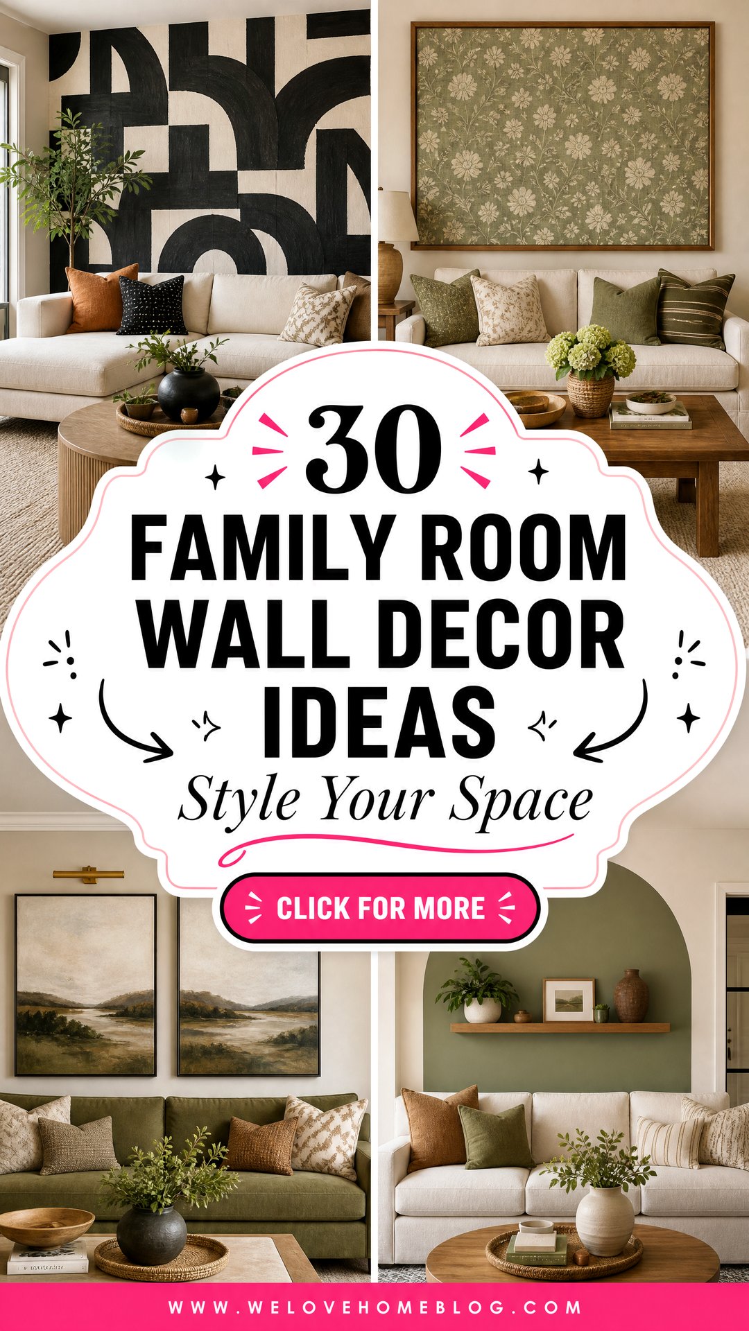 30 Family Room Wall Decor Ideas to Style Your Space - 30 Family Room Wall Decor Ideas to Style Your Space